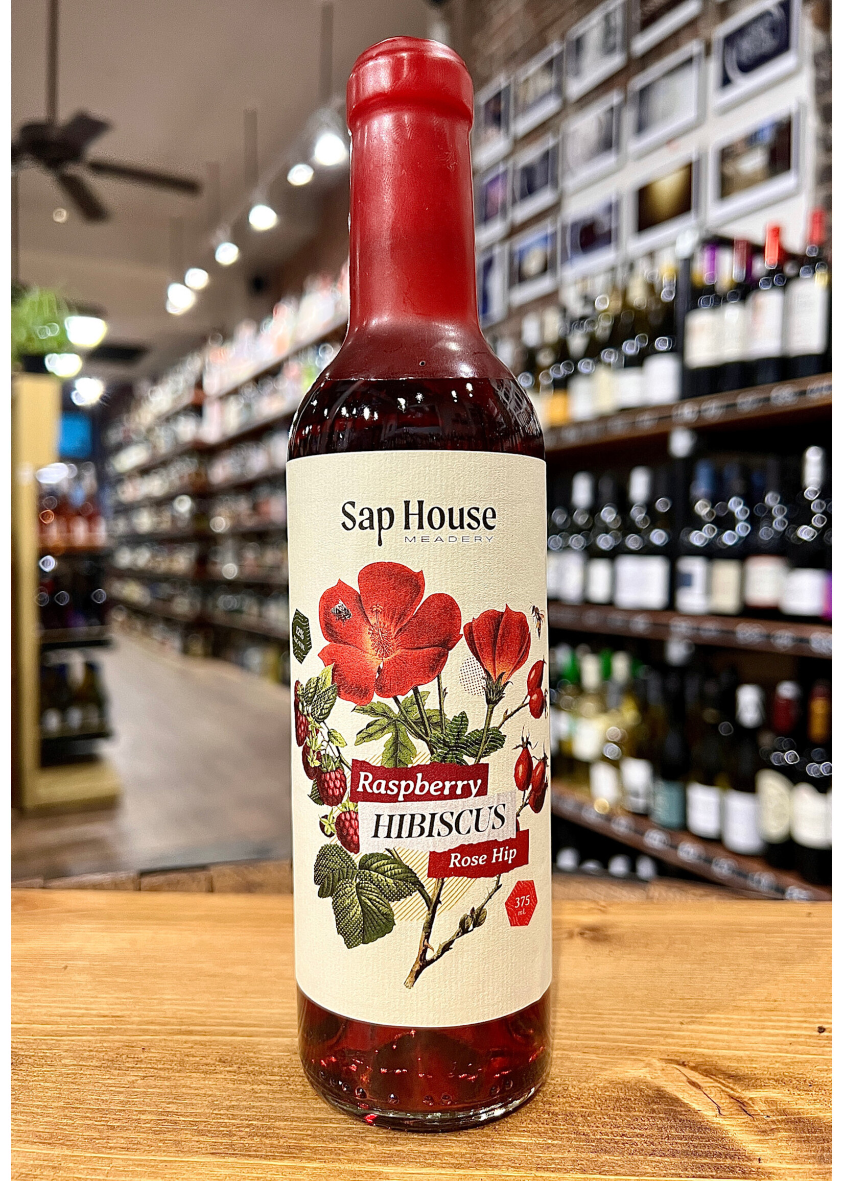 Sap House Meadery Sap House Meadery / Raspberry Hibiscus Rose Hip Mead / 375mL