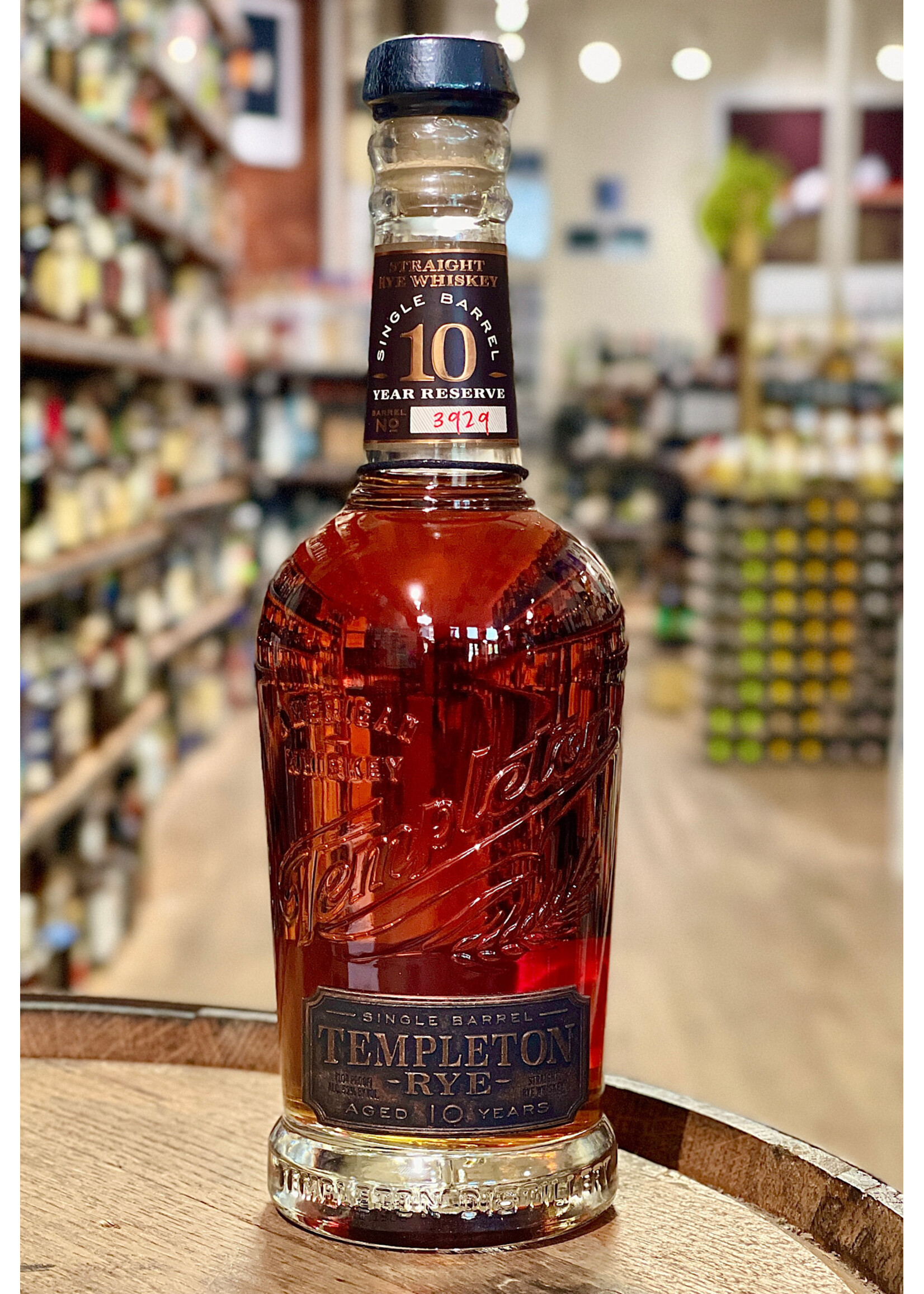 Templeton Templeton / 10 Year Reserve Rye Whiskey / 750mL