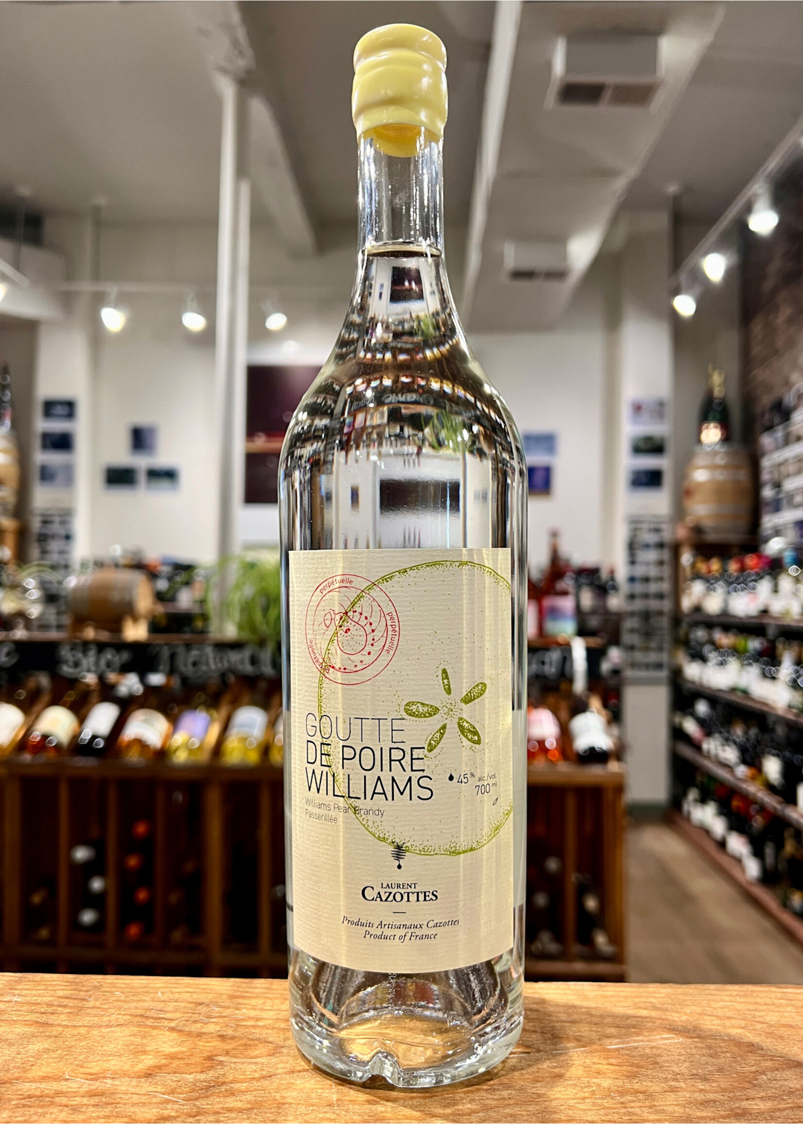 Laurent Cazottes Laurent Cazottes / Poire Williams (Pear) Perpetuelle 45% abv / 700mL