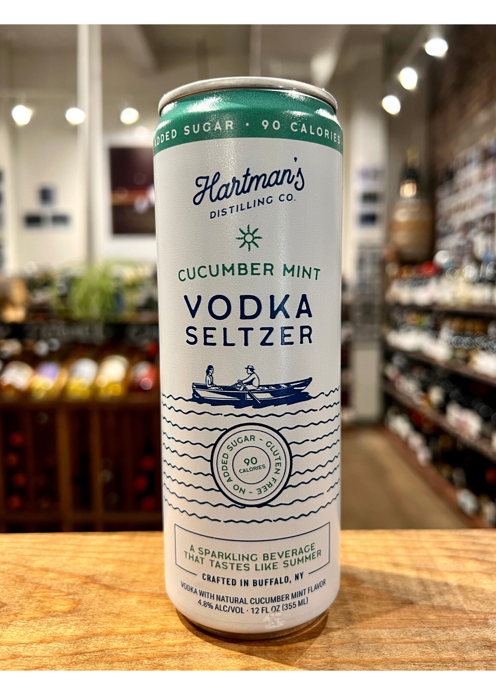 Hartman's Distilling Co. / Cucumber Mint Vodka Seltzer / Single 12oz Can