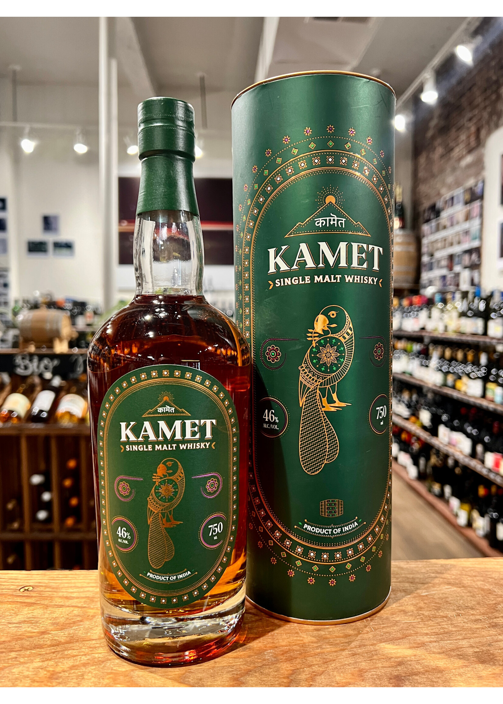 Kamet Kamet / Indian Single Malt Whisky 46% abv / 750mL