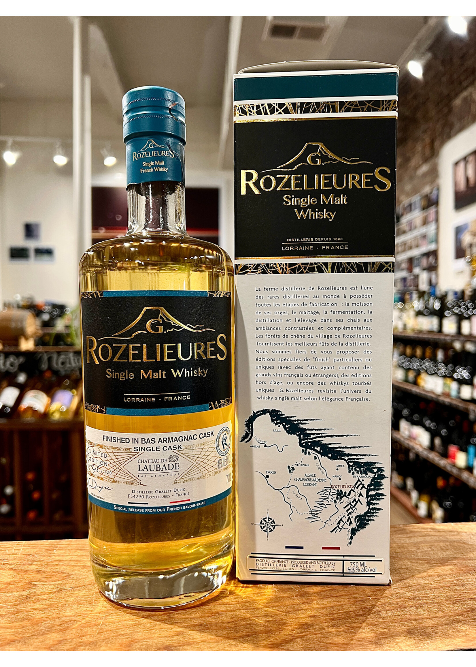 G. Rozelieures G. Rozelieures / Single Malt Whisky Laubade / 750mL
