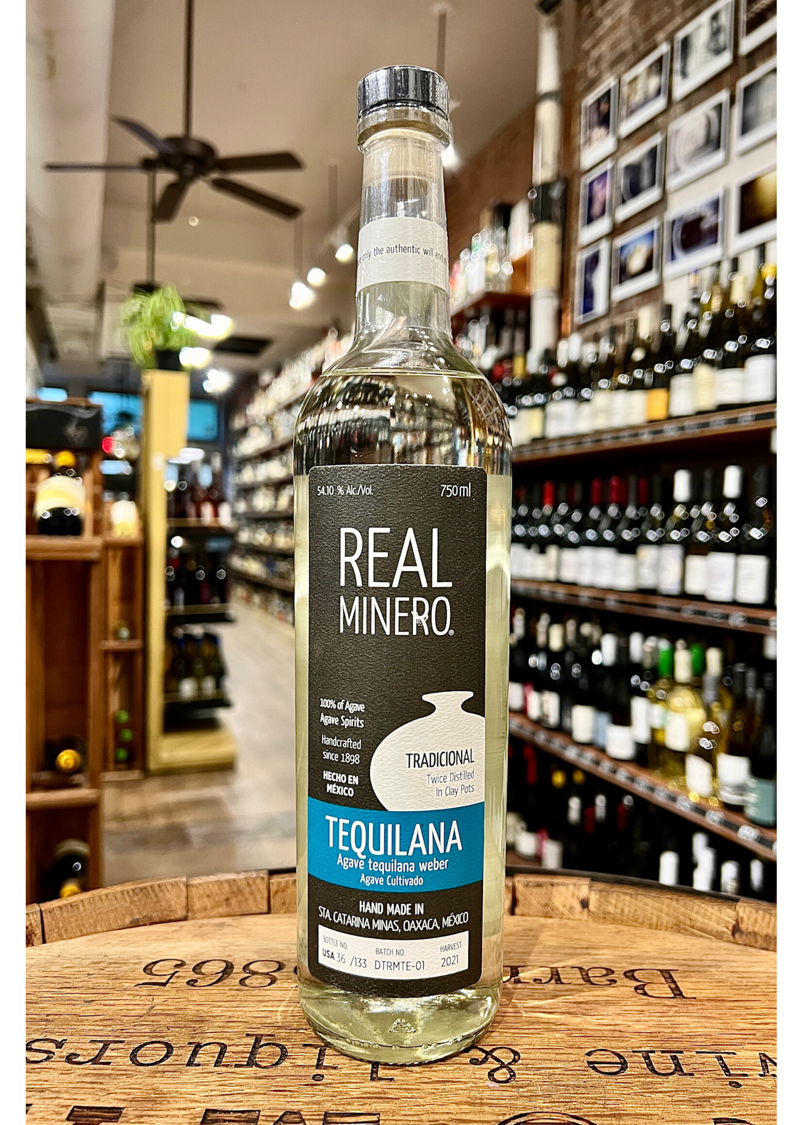 Real Minero Real Minero / Tequilana 54.1% abv / 750mL