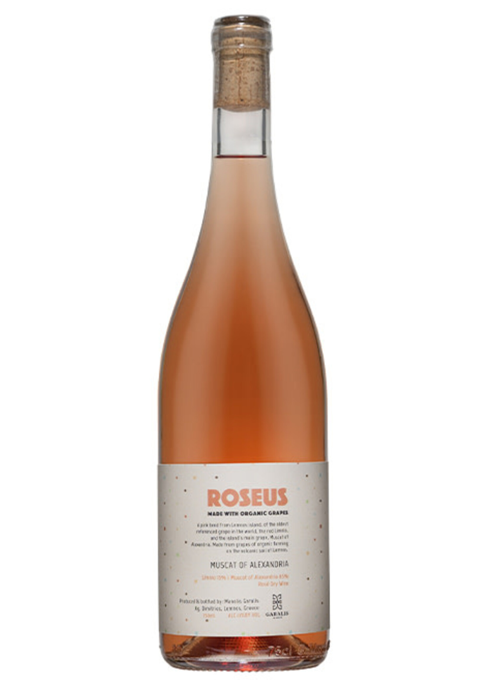 Garalis Garalis / Lemnos Roséus Rosé Dry Wine / 750mL