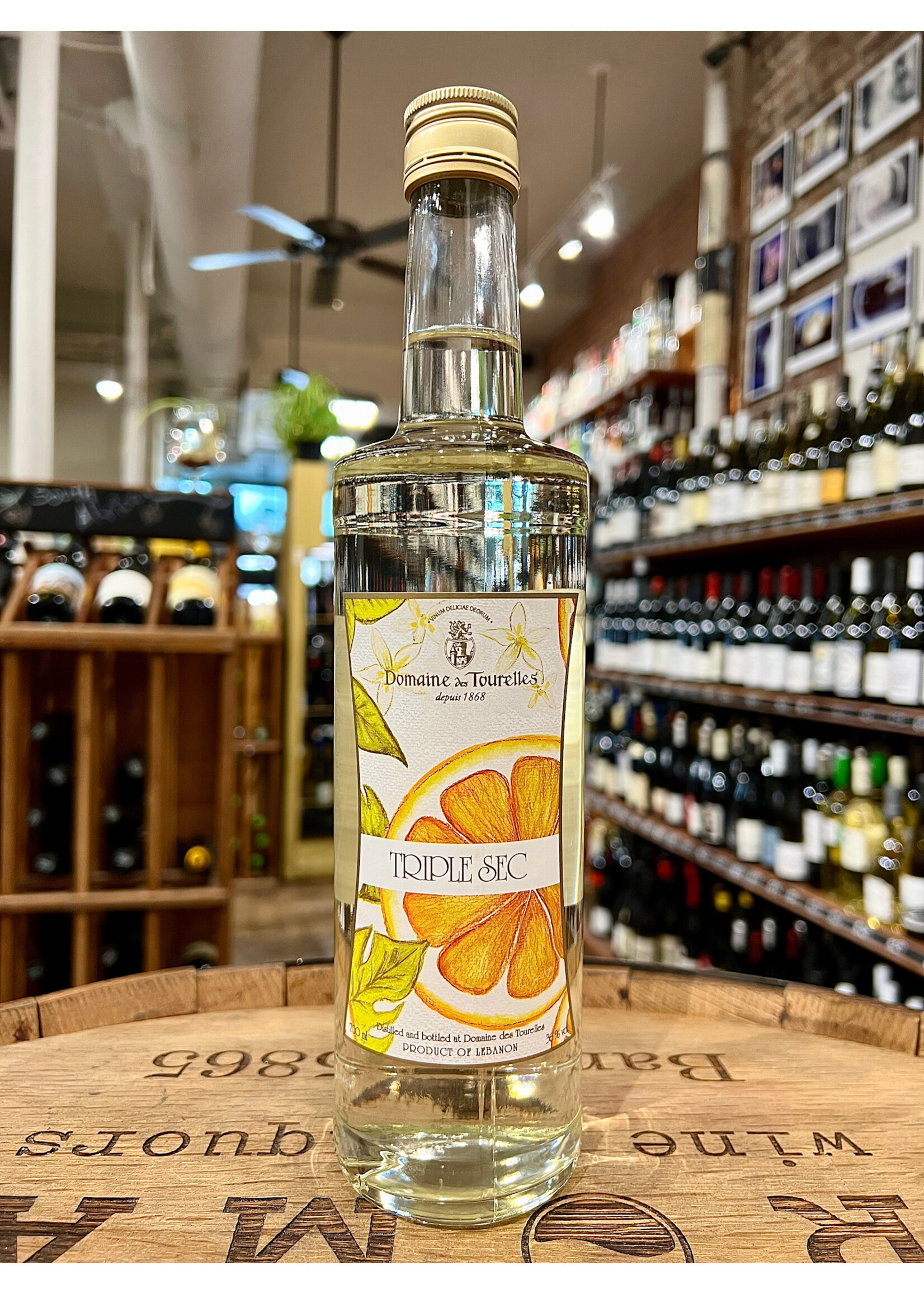 Domaine des Tourelles Domaine des Tourelles / Oranjaline Triple Sec Liqueur / 700mL