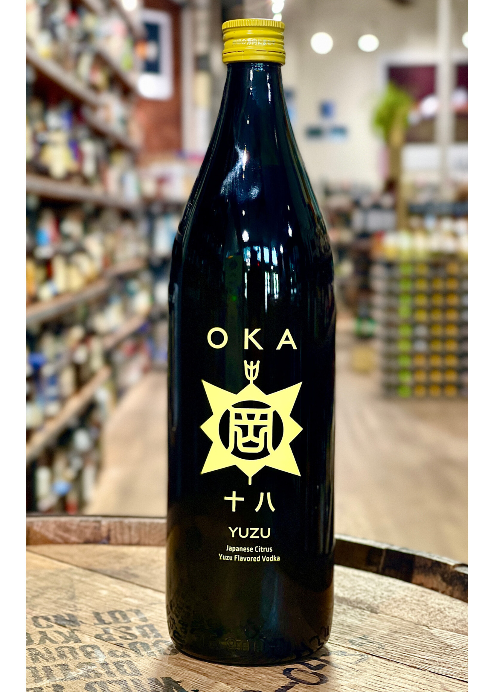 Oka / Yuzu Japanese Flavored Vodka / 900mL
