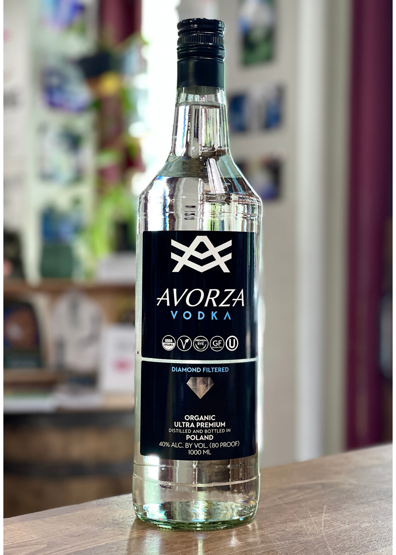 Avorza / Organic Ultra Premium Vodka / 1.0L
