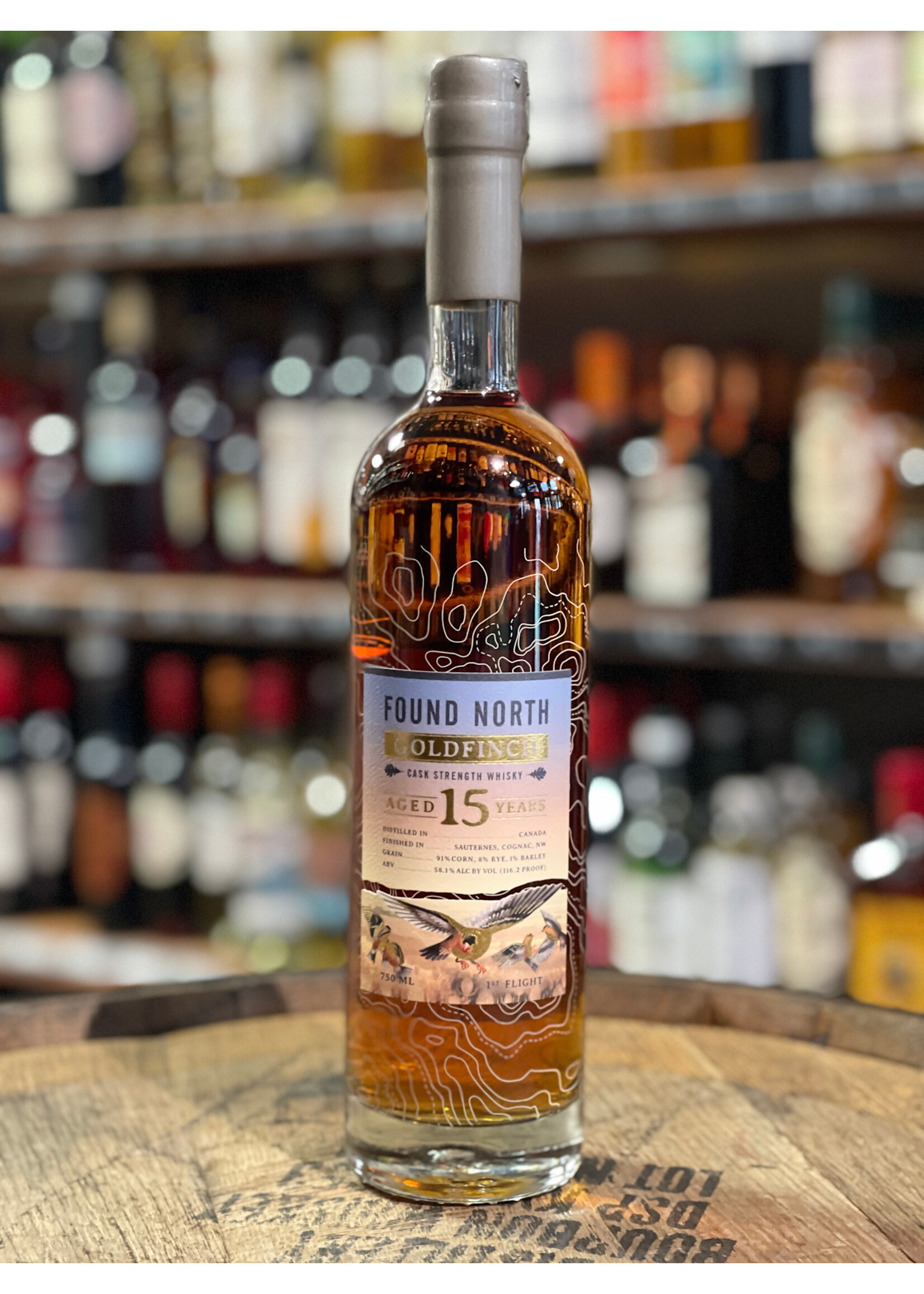 Found North Found North / Goldfinch First Flight 15 Year Old Whisky / 750mL