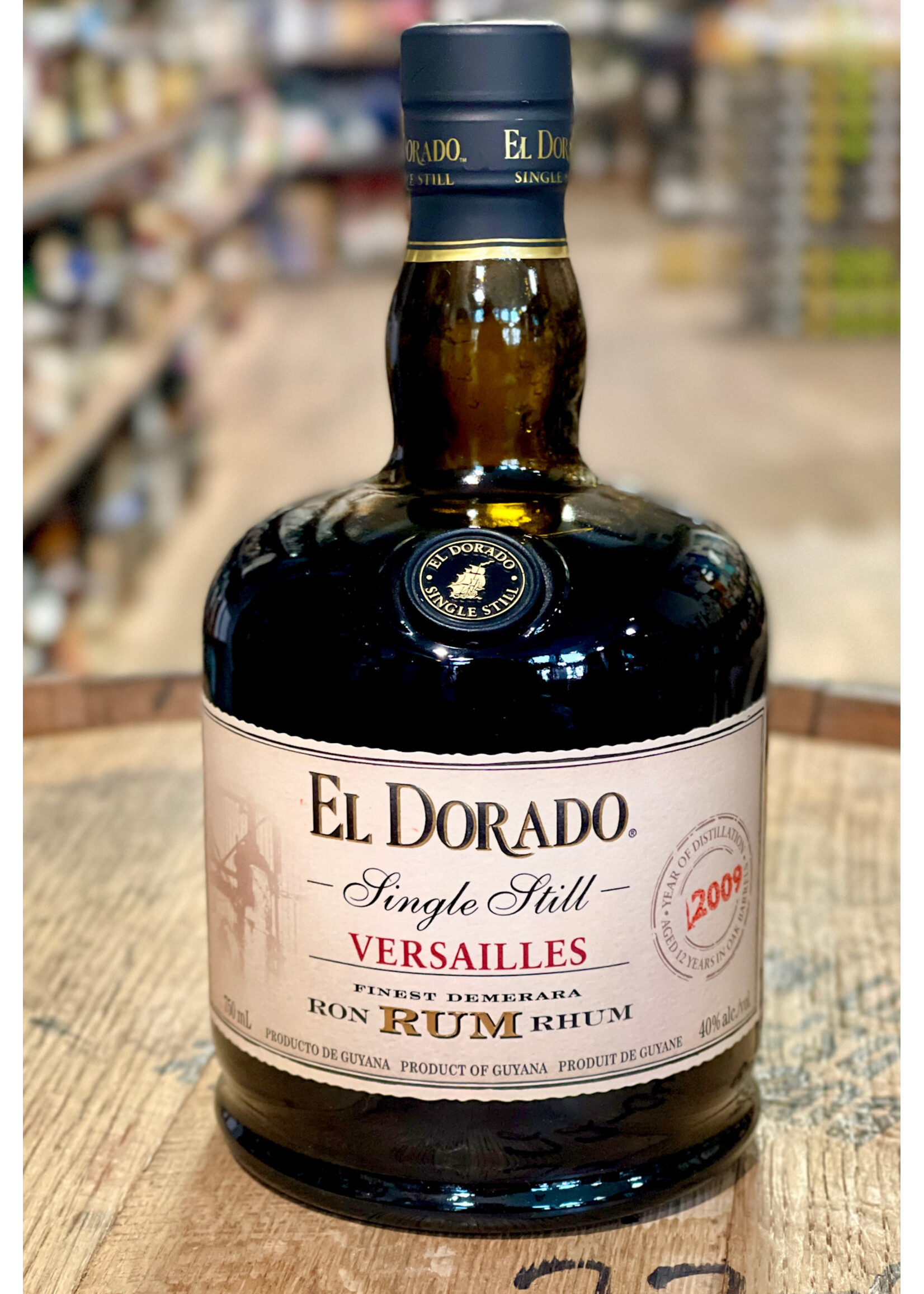 El Dorado Rum El Dorado Rum / Single Still Versailles Demerara Rum / 750mL