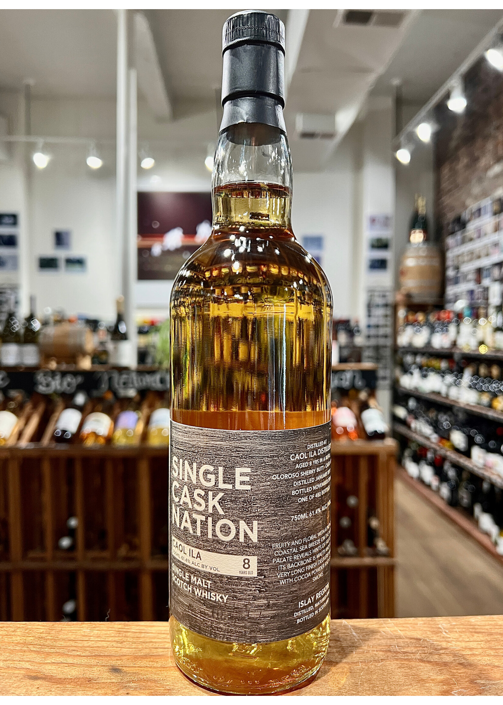 Single Cask Nation Single Cask Nation / Caol Ila 8 Year Old Single Malt Scotch Whisky / 750mL