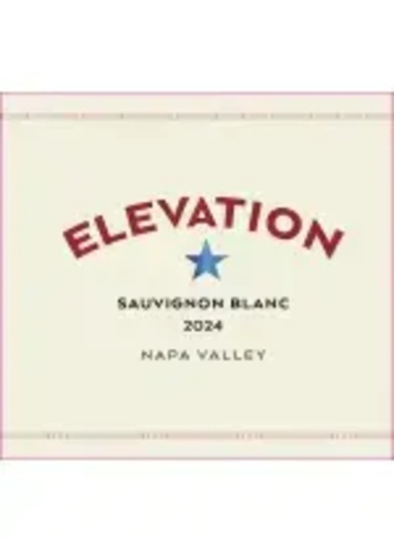 Elevation Elevation / Sauvignon Blanc Napa Valley / 750mL