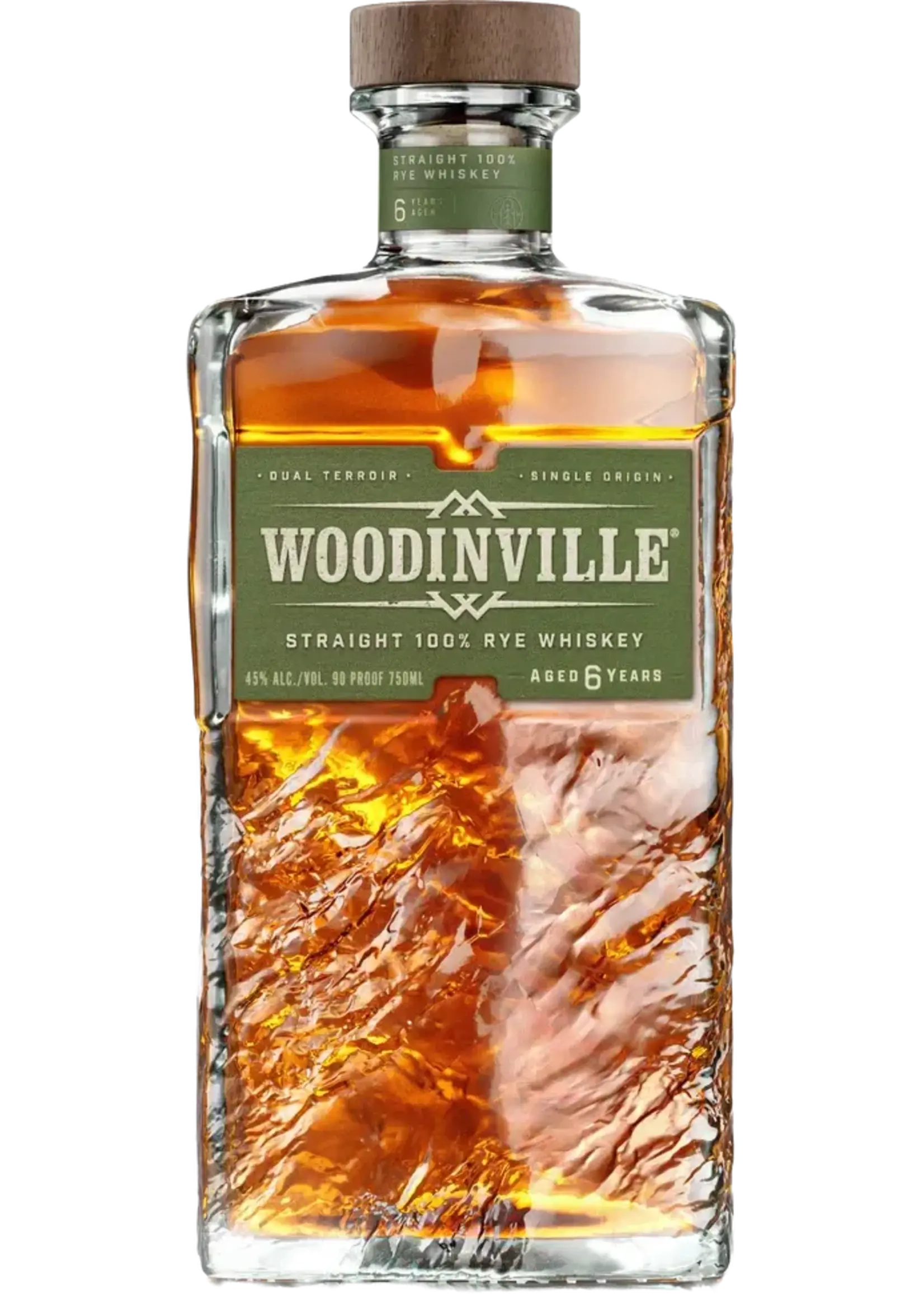 Woodinville Woodinville Whiskey Co. / 6 Years Old Single Barrel 100% Rye Whiskey / 750mL