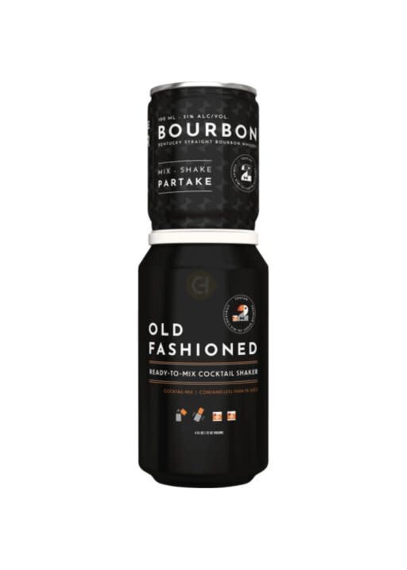 Toucan / Old Fashioned Ready-To-Mix Cocktail Shaker / Single 100 Can