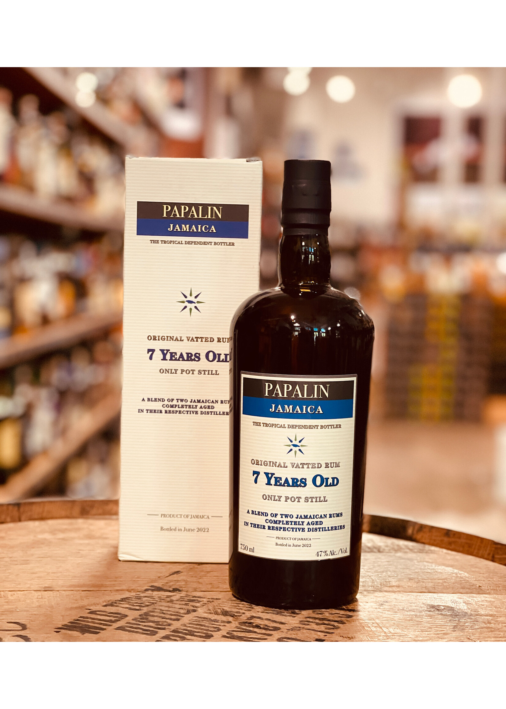 Habitation Velier Velier / Papalin 7 Year Old Original Vatted Rum / 750mL