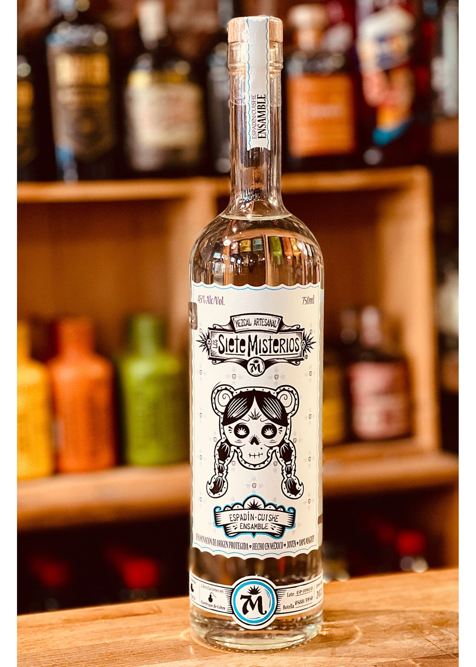 Siete Misterios / Espadin Cuishe Ensamble Mezcal / 750mL