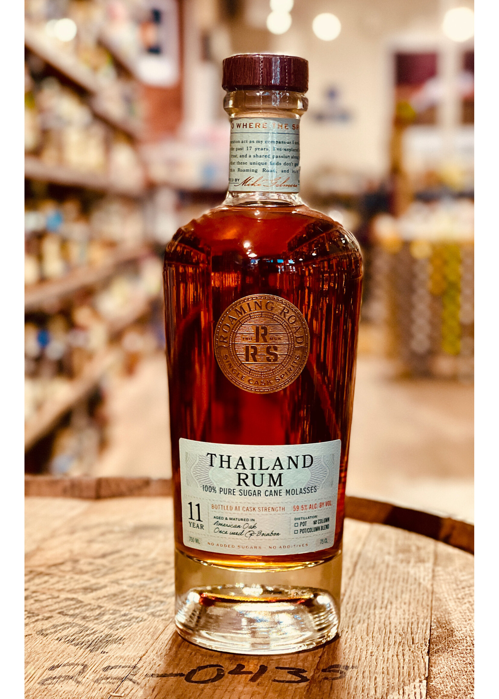 Roaming Road / Thailand 11 Year Old Rum / 750mL