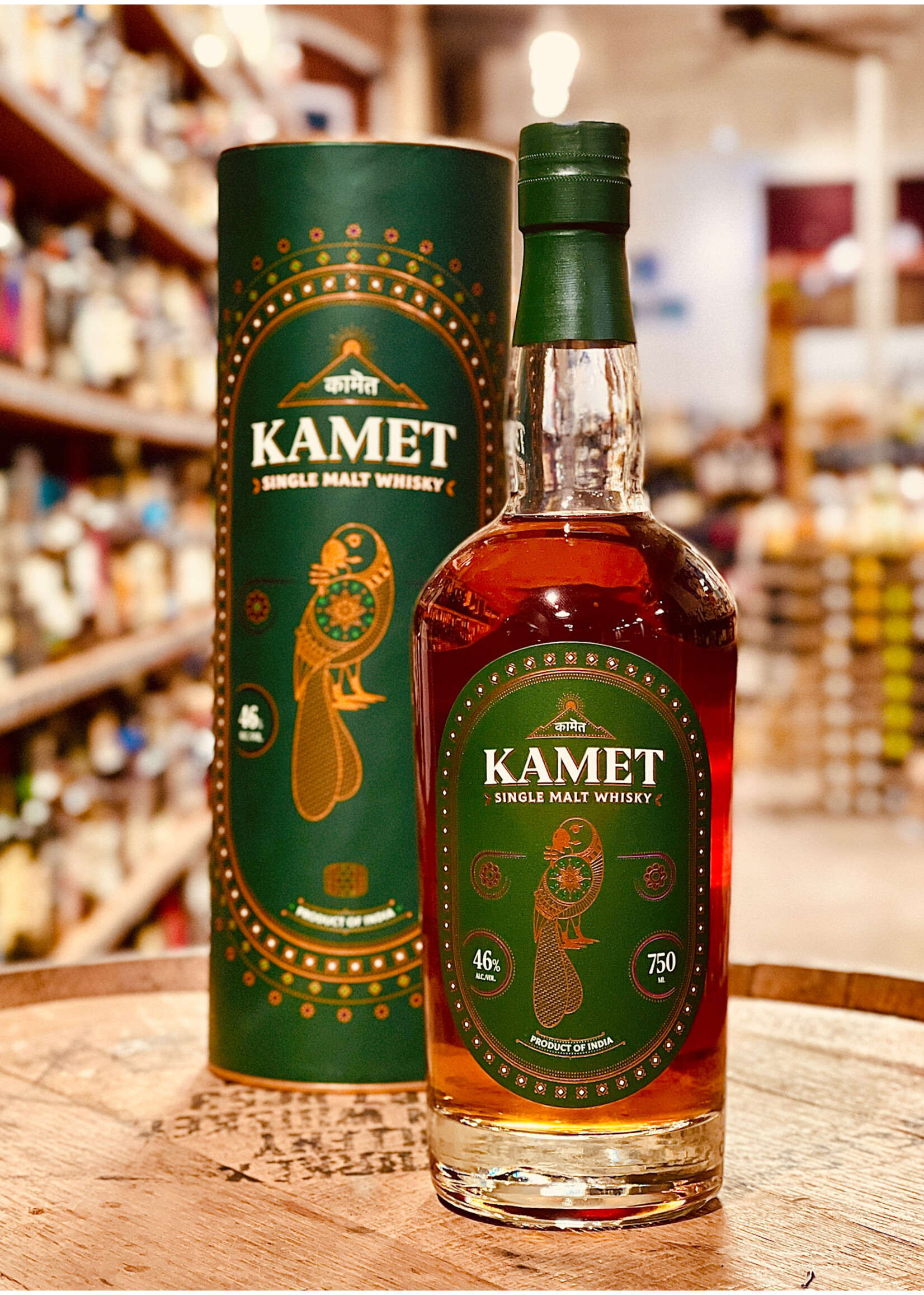 Kamet Kamet / Indian Single Malt Whisky 46% abv / 750mL
