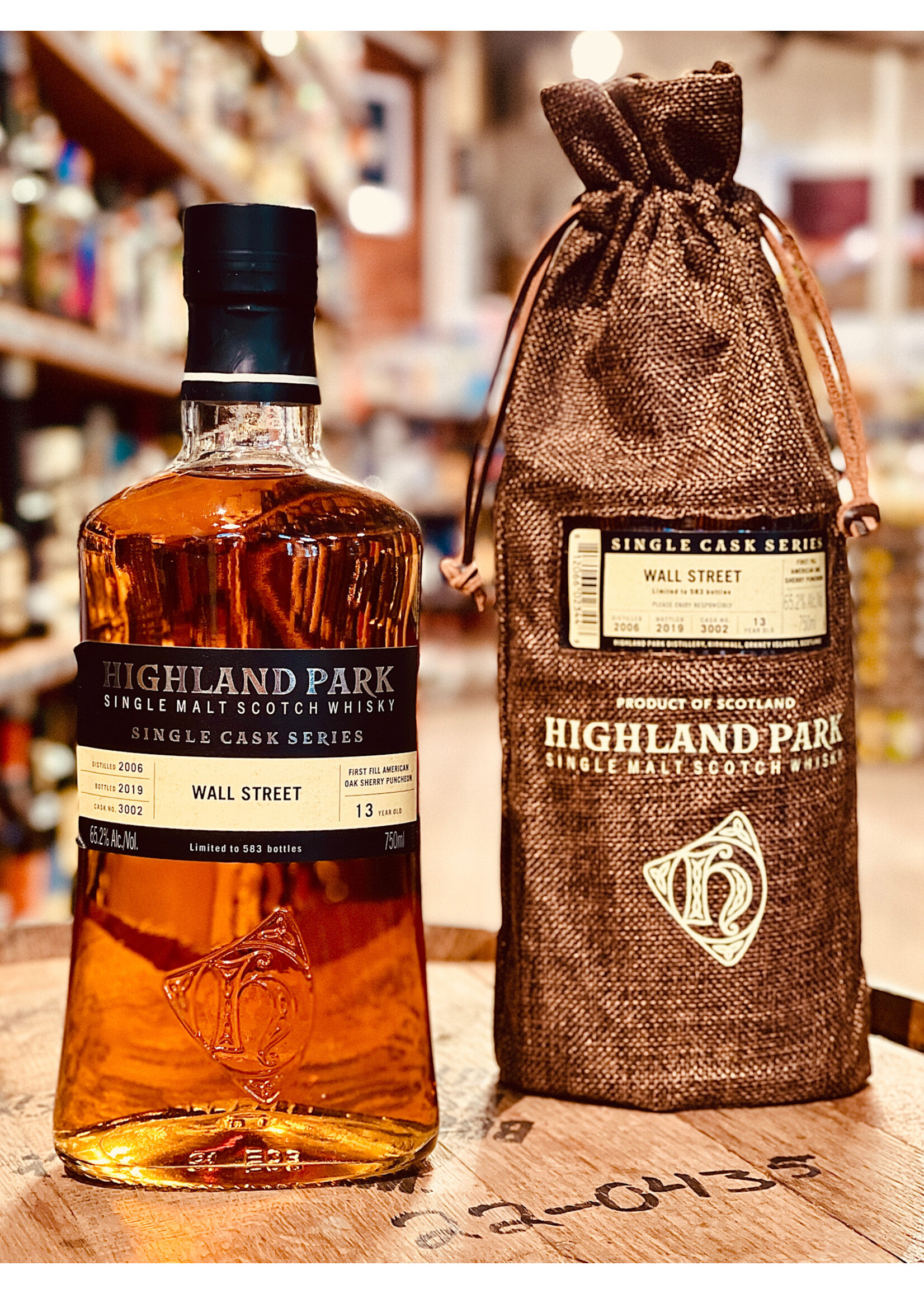 Highland Park Highland Park / Wall Street 13 Year Single Cask Single Malt Scotch Whisky / 750mL