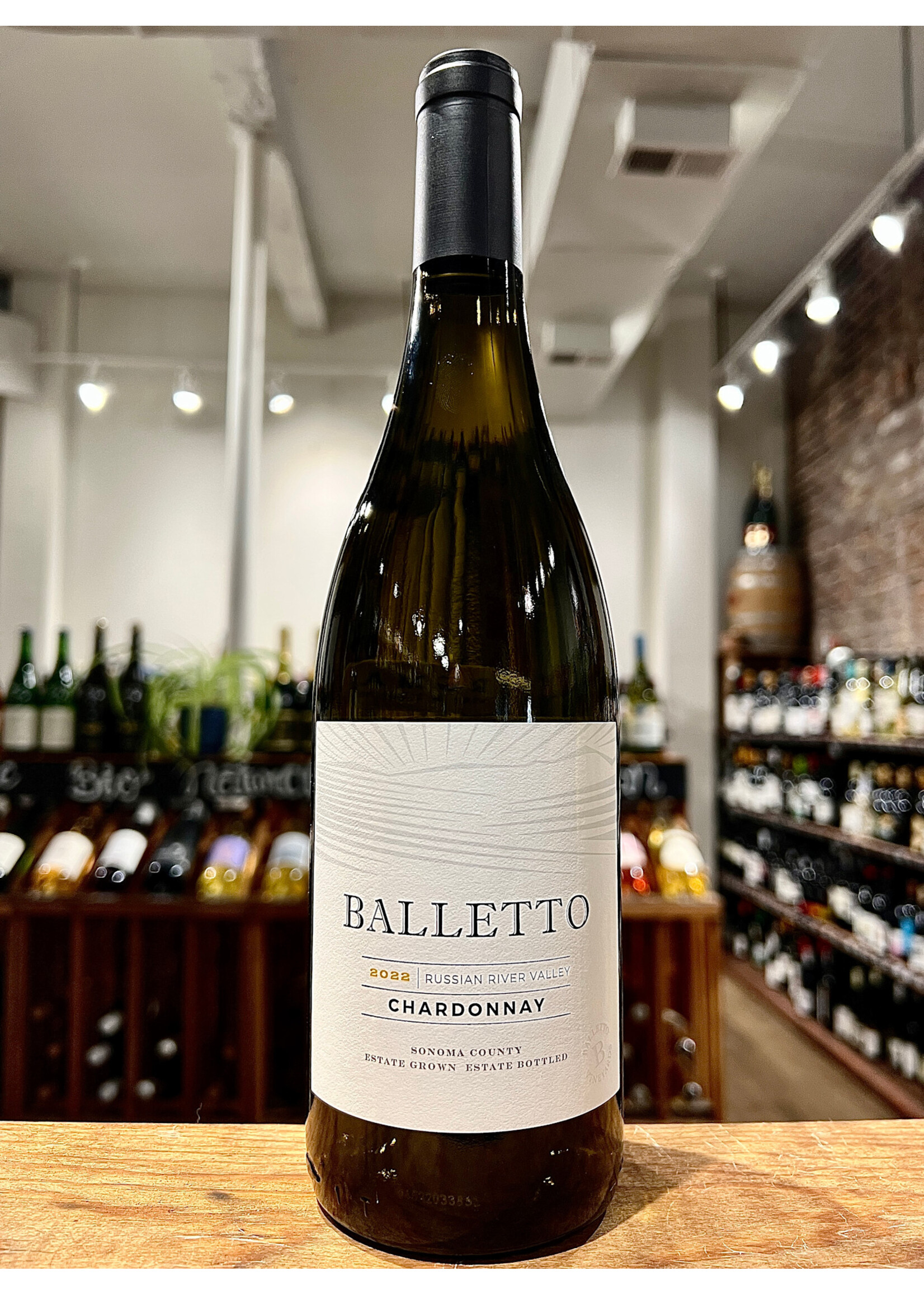 Balletto Balletto / Chardonnay Estate Grown Russian River Valley / 750mL