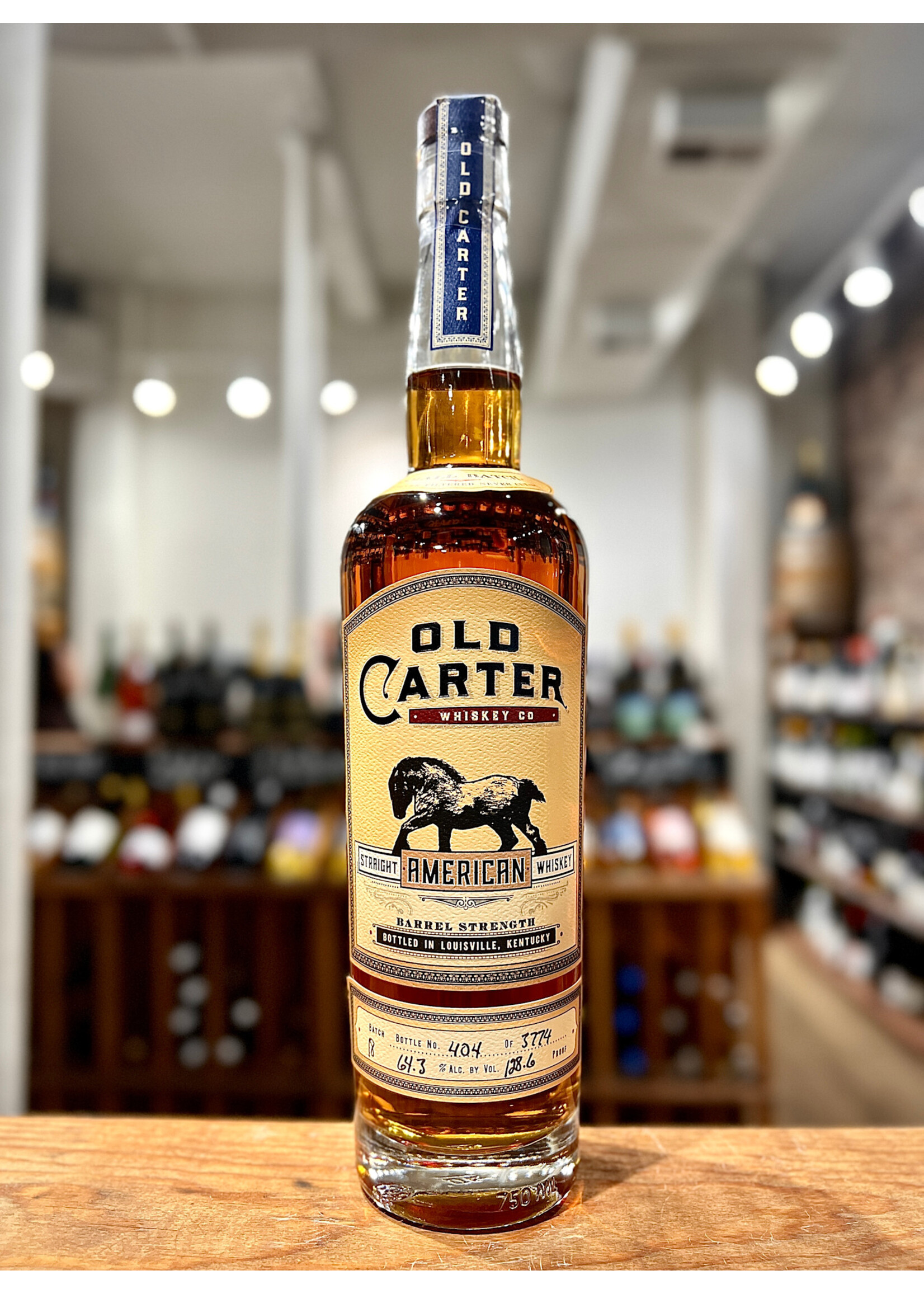 Old Carter Old Carter / Small Batch #18 Barrel Strength Straight American Whiskey / 750mL
