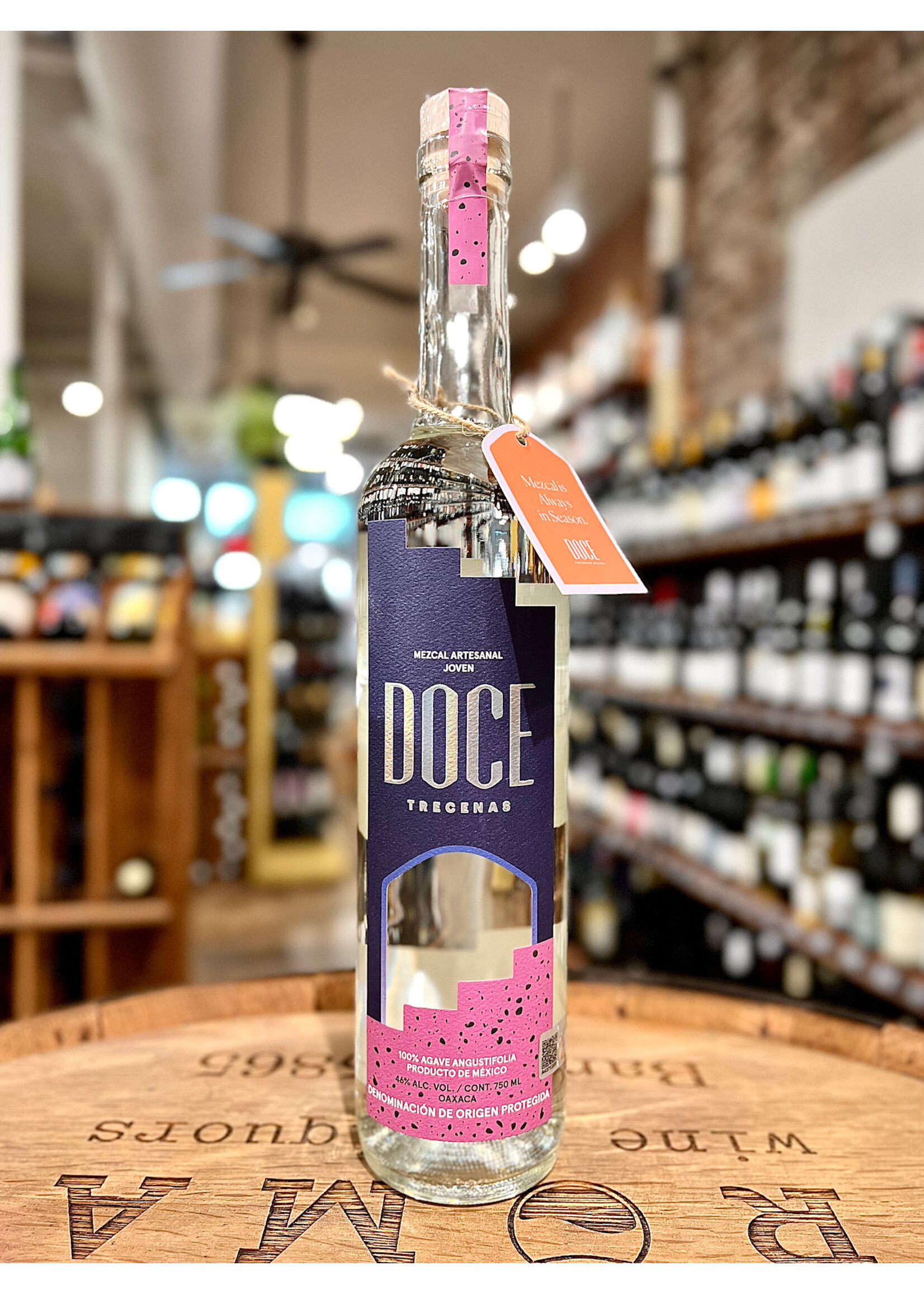 Doce Doce / Trecenas Mezcal Artesanal Joven / 750mL
