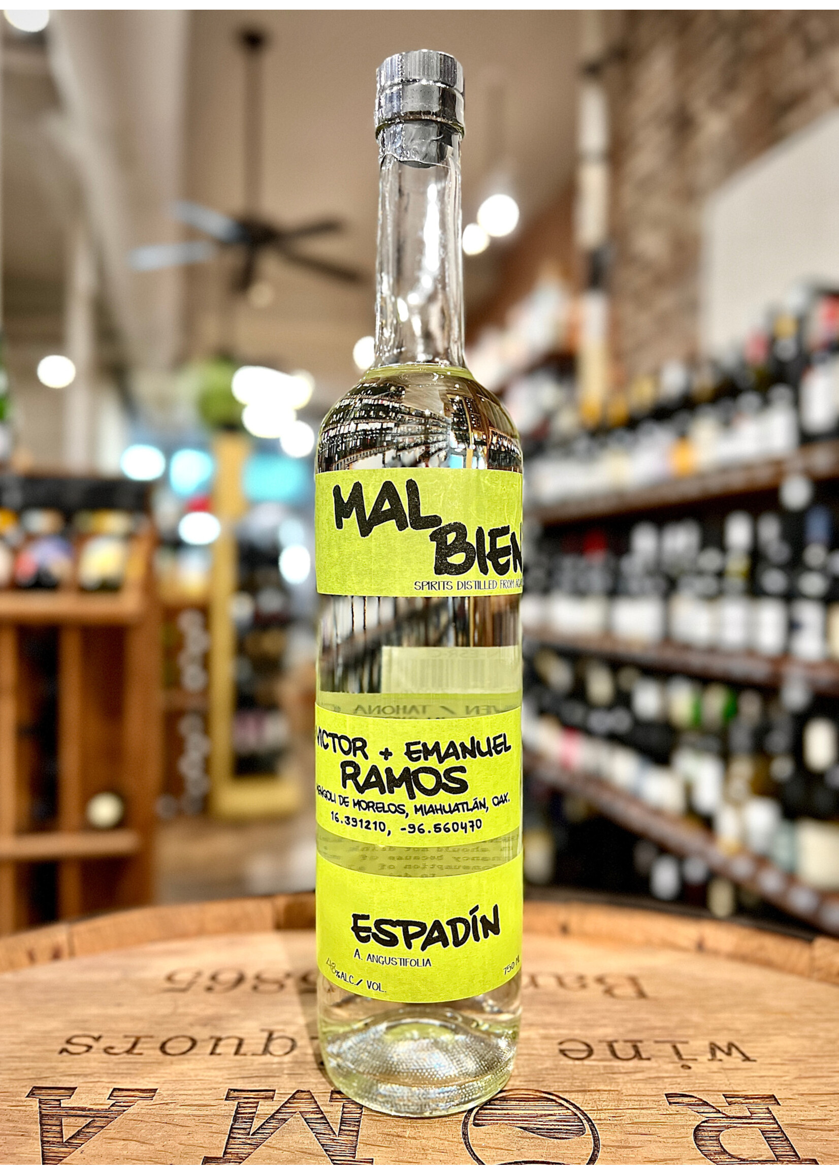 Mezcal Mal Bien / Victor + Emanuel Ramos Espadin / 750mL