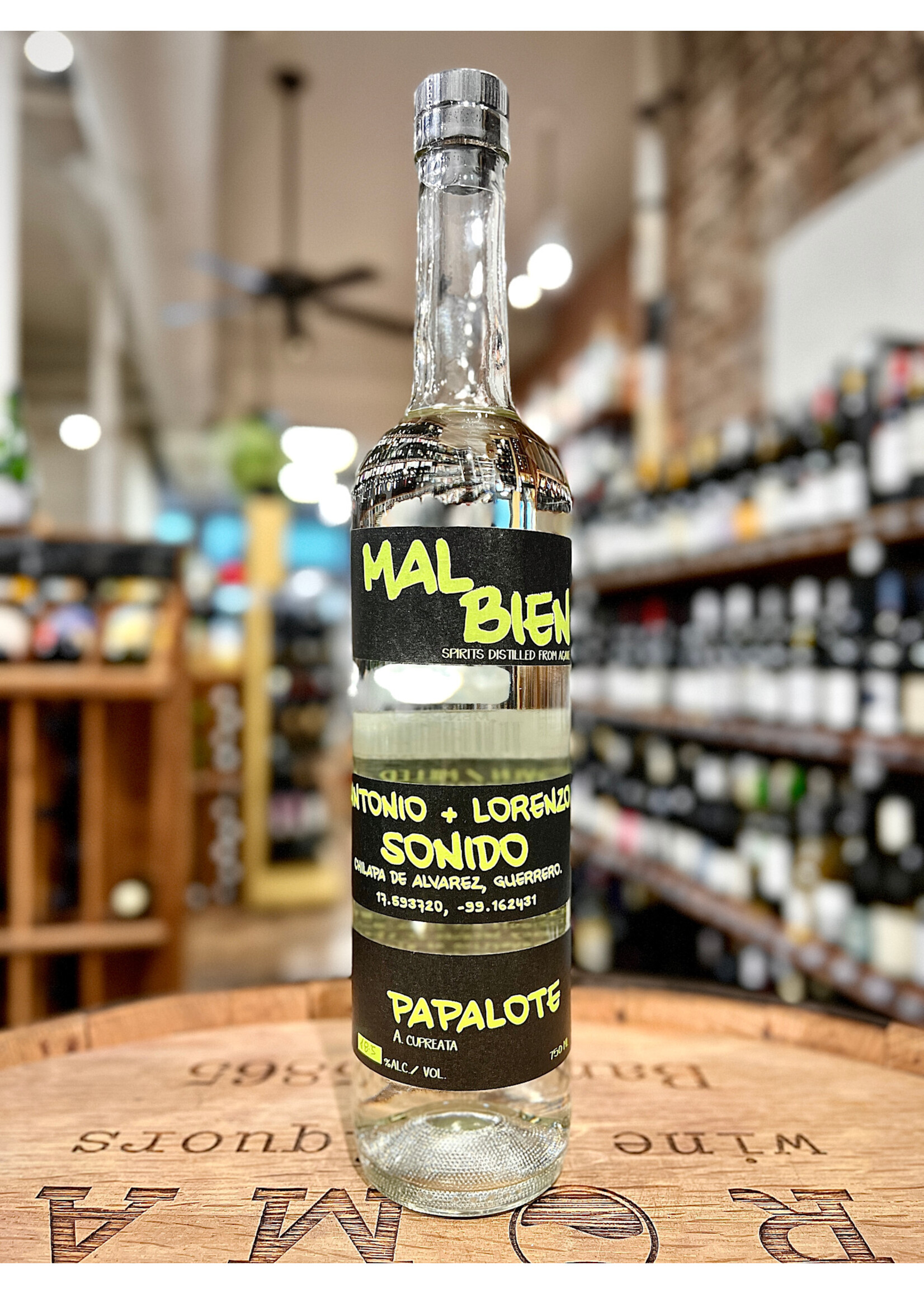 Mal Bien Mal Bien / Papalote Antonio & Lorenzo Sonido Mezcal / 750mL