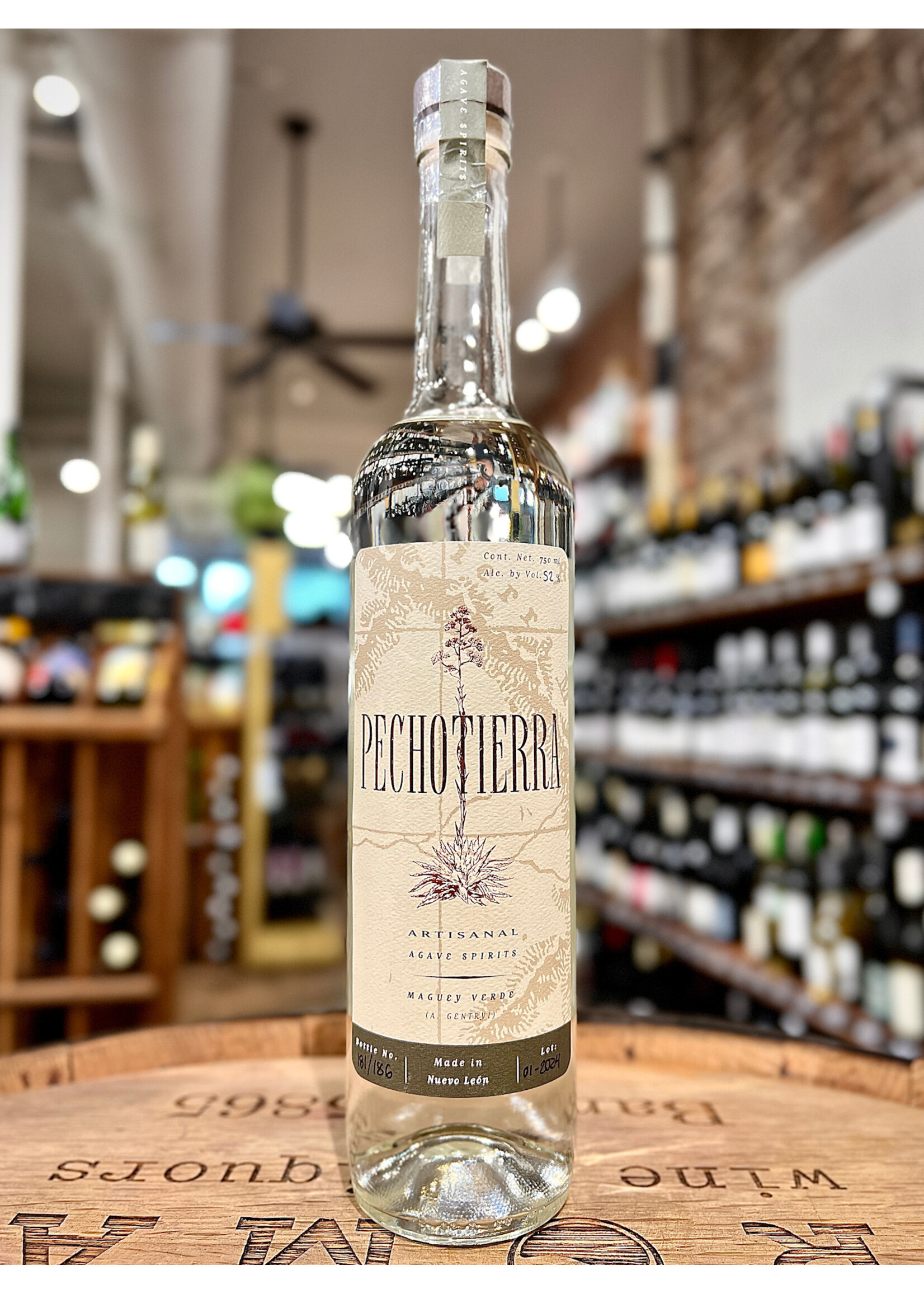 Pechotierra / Artisanal Maguey Verde Agave Spirit / 750mL