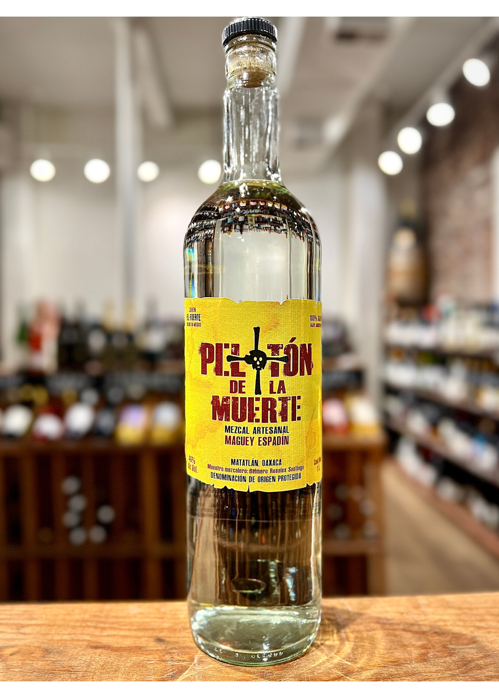 Peloton de la Muerte Peloton de la Muerte / Maguey Espadin El Fuerte Mezcal / 1.0L