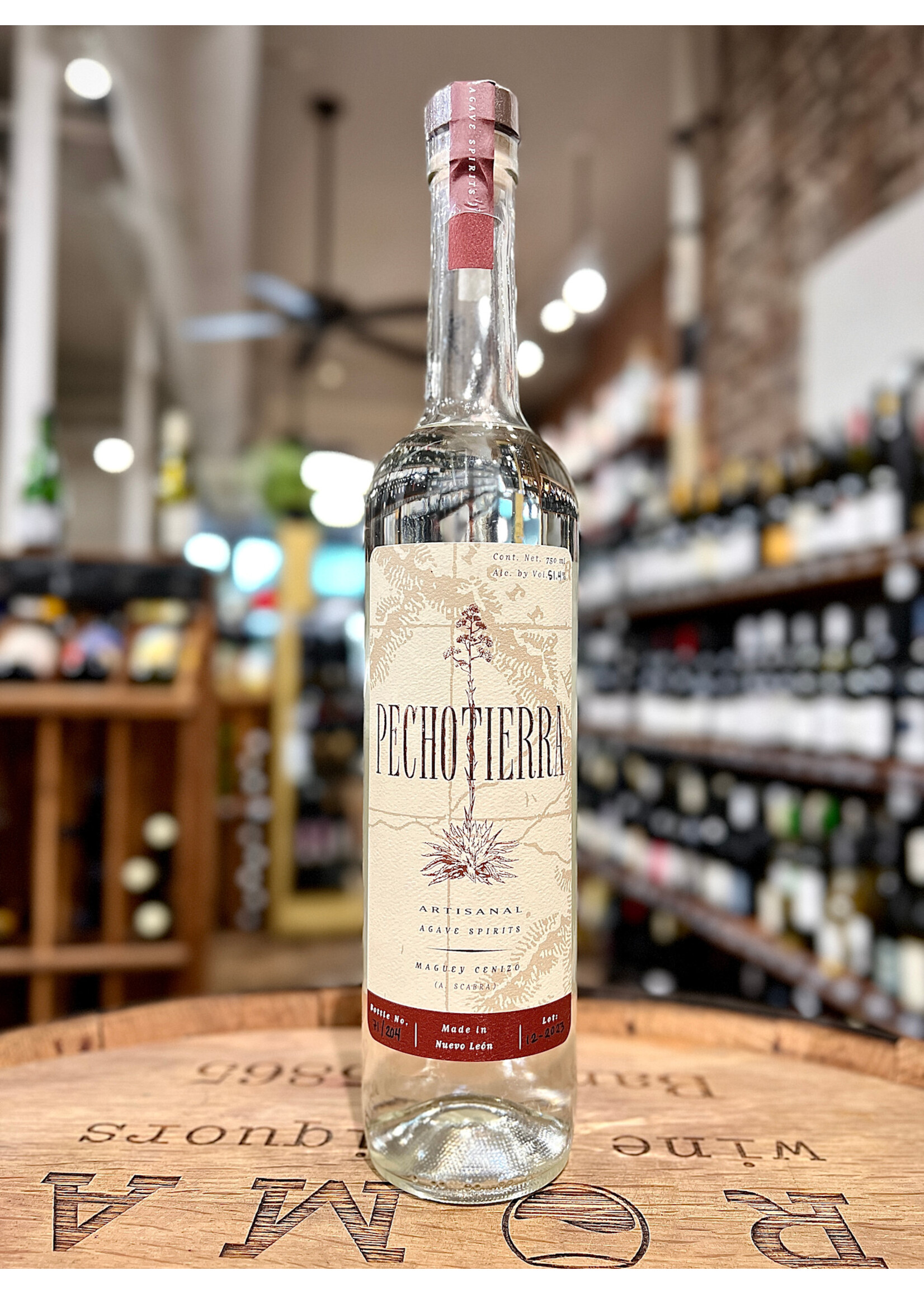 Pechotierra / Artisanal Maguey Cenizo Agave Spirit / 750mL