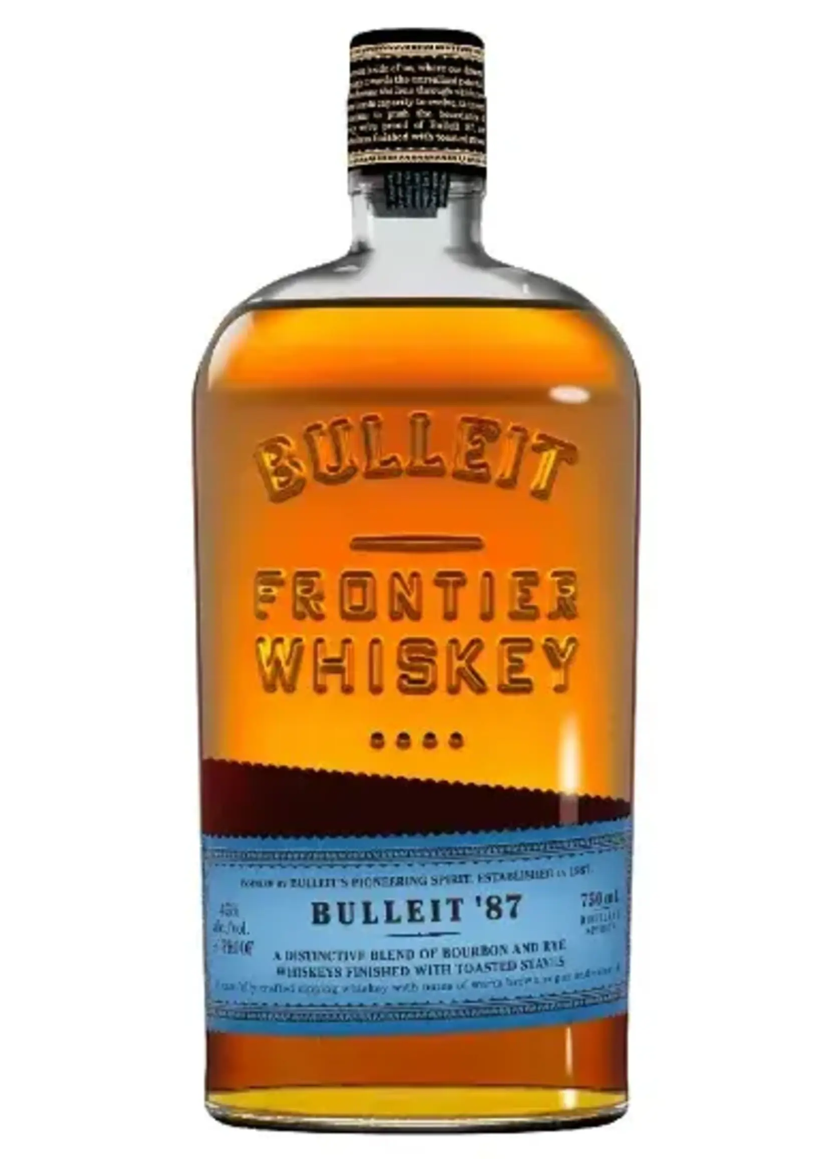 Bulleit Bulleit / '87 A Distinctive Blend Of Bourbon & Rye Whiskeys Finished With Toasted Staves / 750mL
