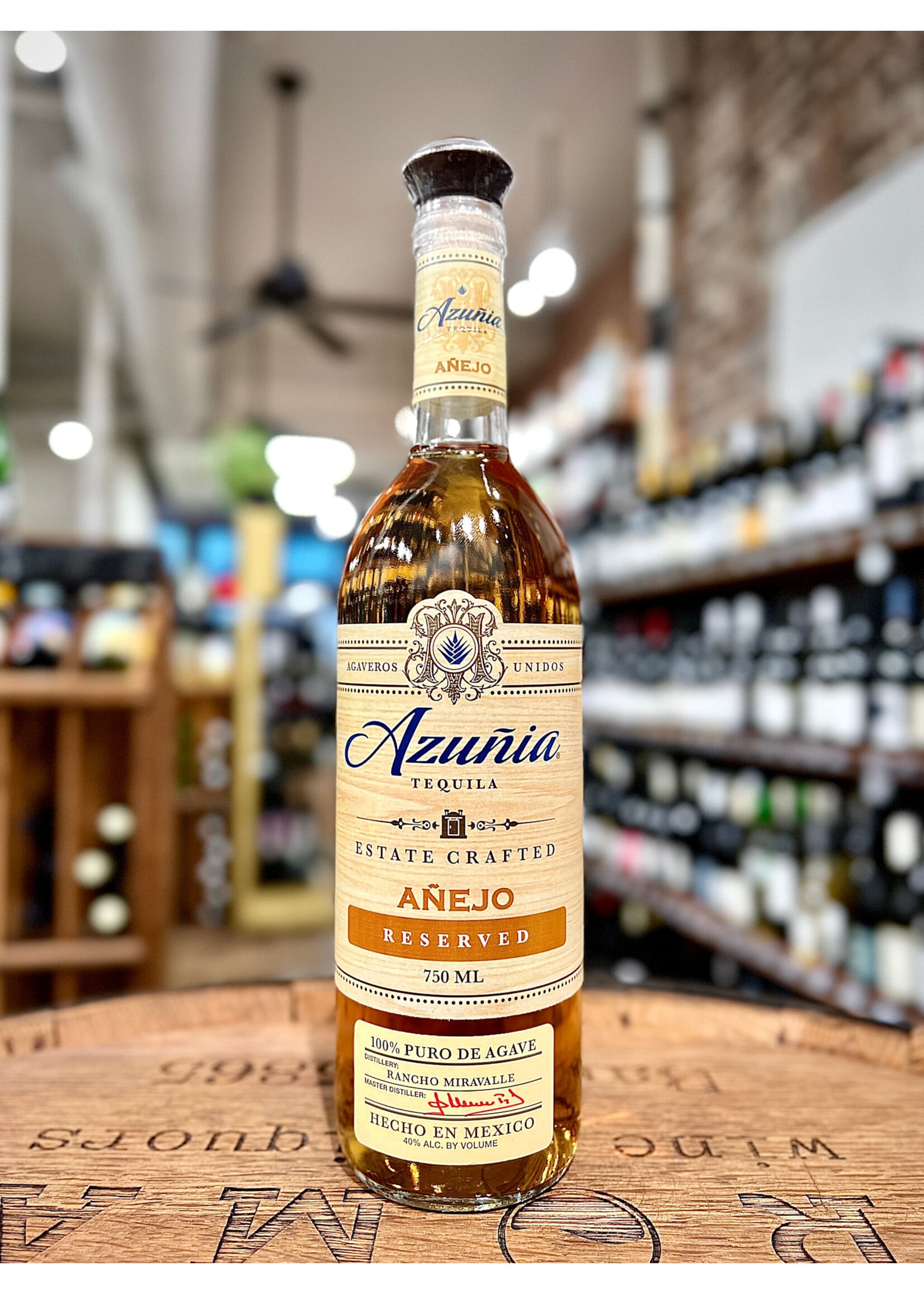 Azunia Azunia / Anejo Tequila / 750mL