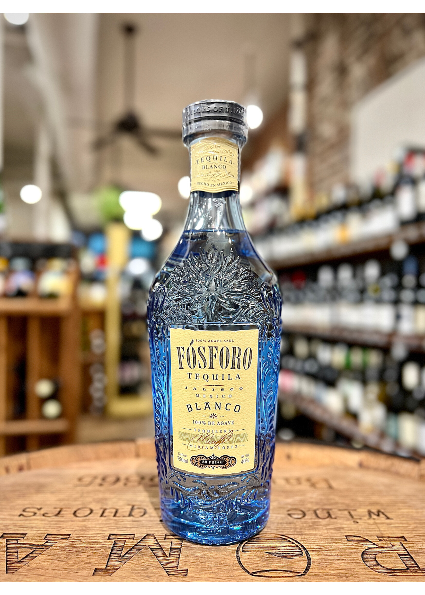 Fosforo Fosforo / Blanco Tequila / 750mL