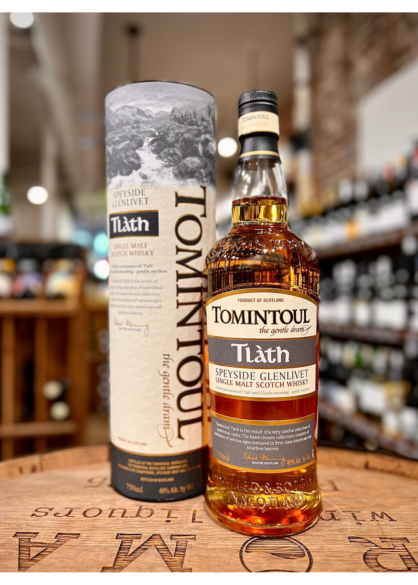 Tomintoul Tomintoul / Tlath Single Malt Scotch Whisky / 750mL