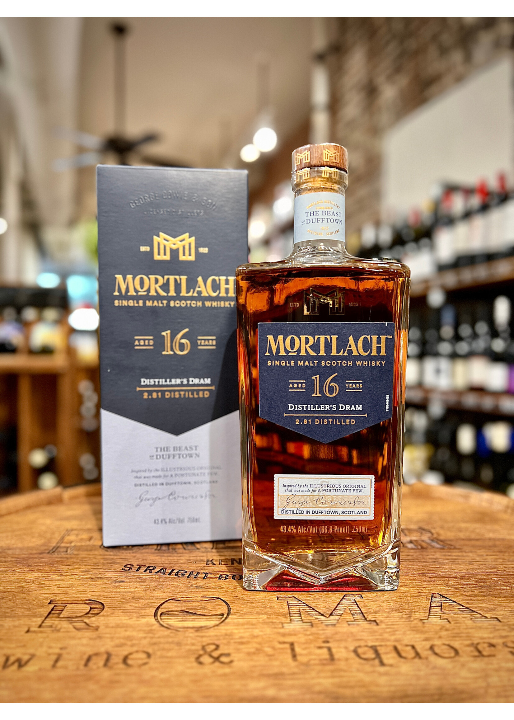 Mortlach Mortlach / 16 Year Single Malt Scotch Whisky 43.4% abv / 750mL