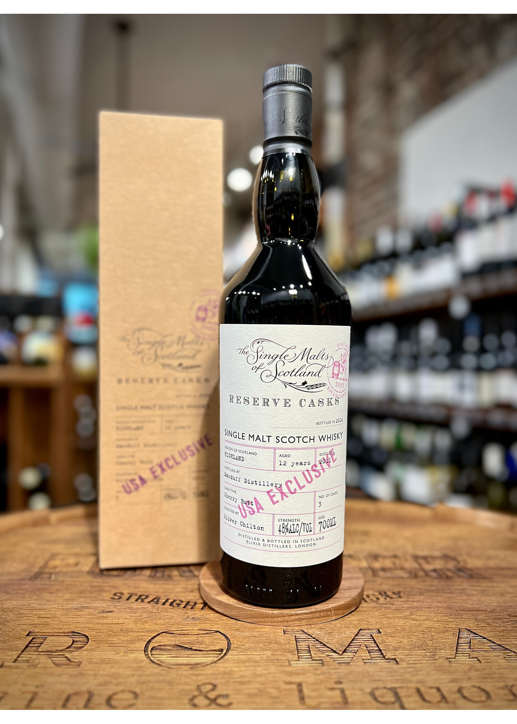 The Single Malts of Scotland The Single Malts of Scotland / Reserve Casks MacDuff 12 Year Old Single Malt Scotch Whisky / 700mL