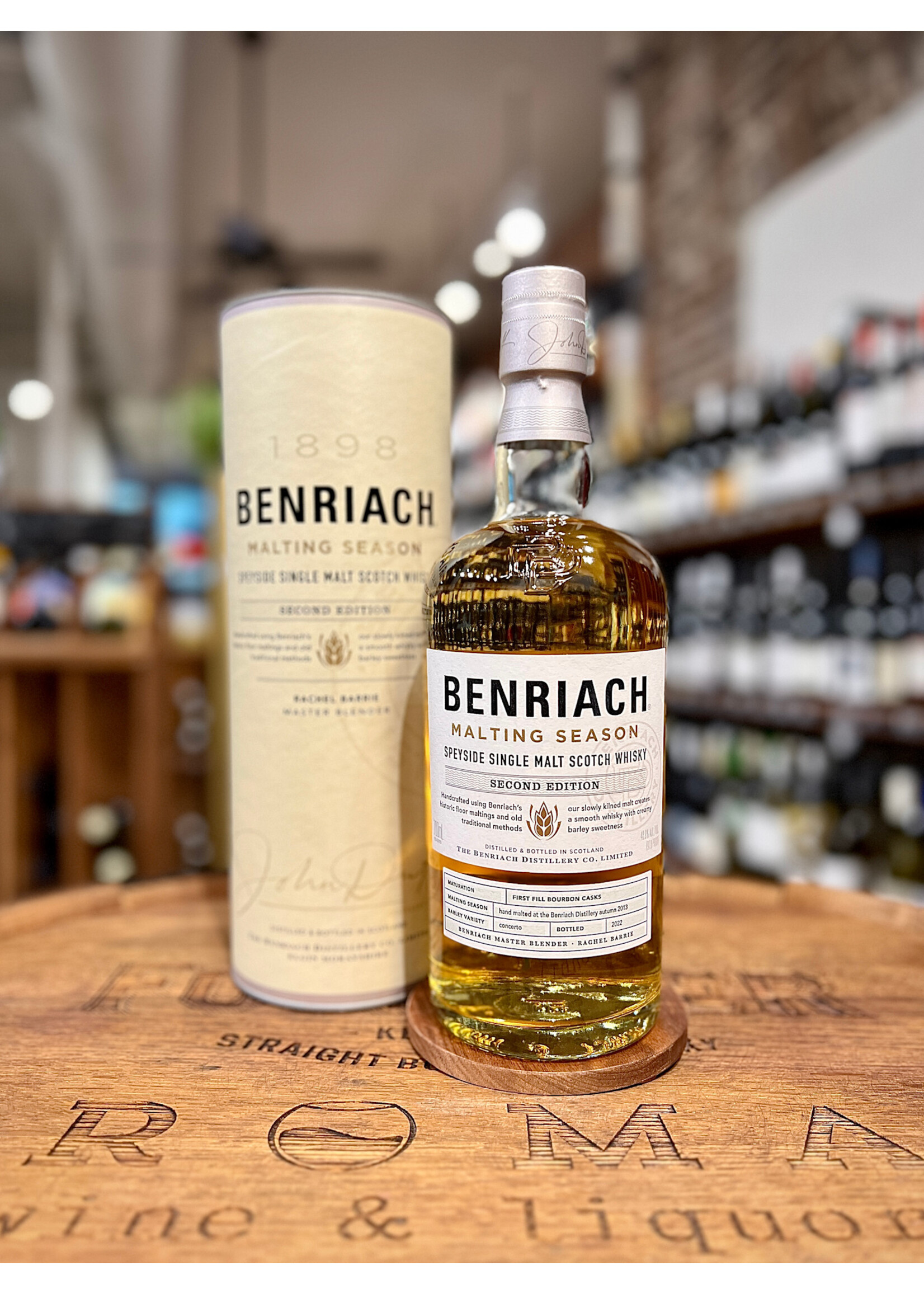 BenRiach / Malting Season Speyside Single Malt Scotch Whisky / 750mL (batch may vary)