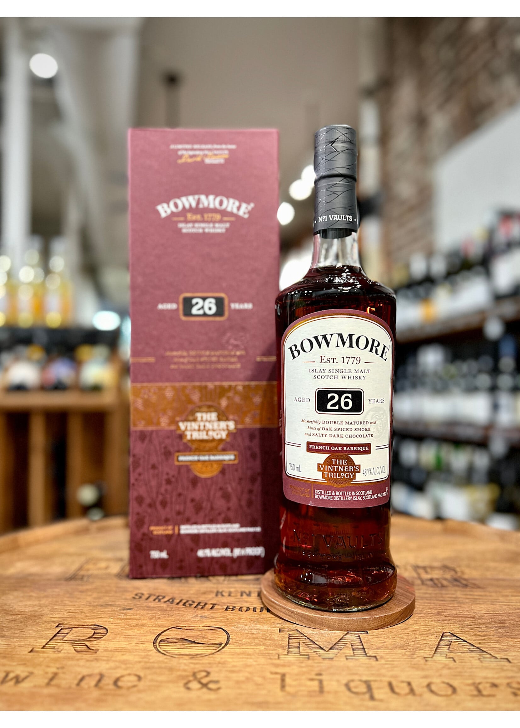 Bowmore Bowmore / 26 Year French Oak Vintner’s Trilogy 48.7% abv