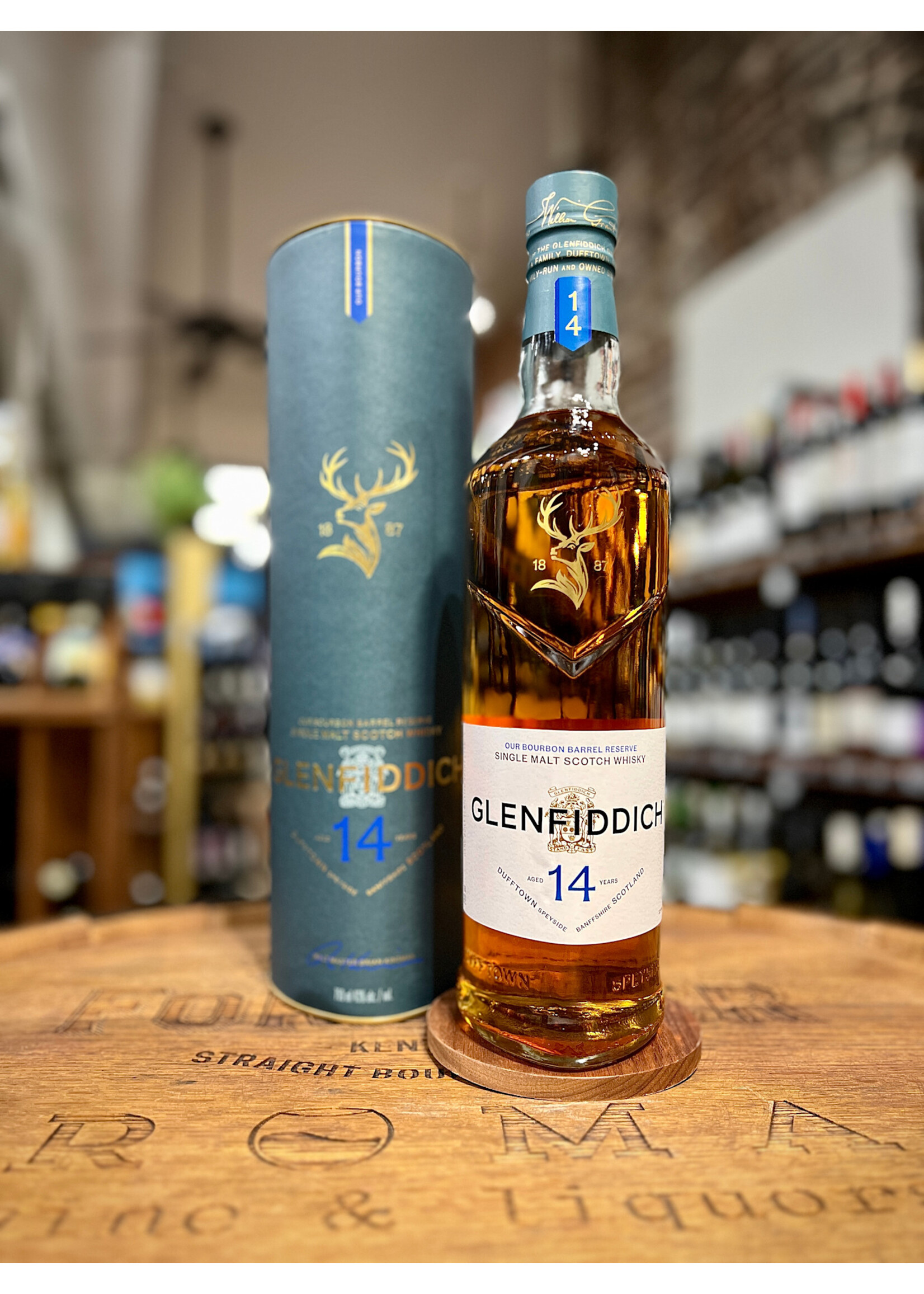 Glenfiddich Glenfiddich / 14 Year Old Bourbon Barrel Reserve Single Malt Scotch Whisky / 750mL