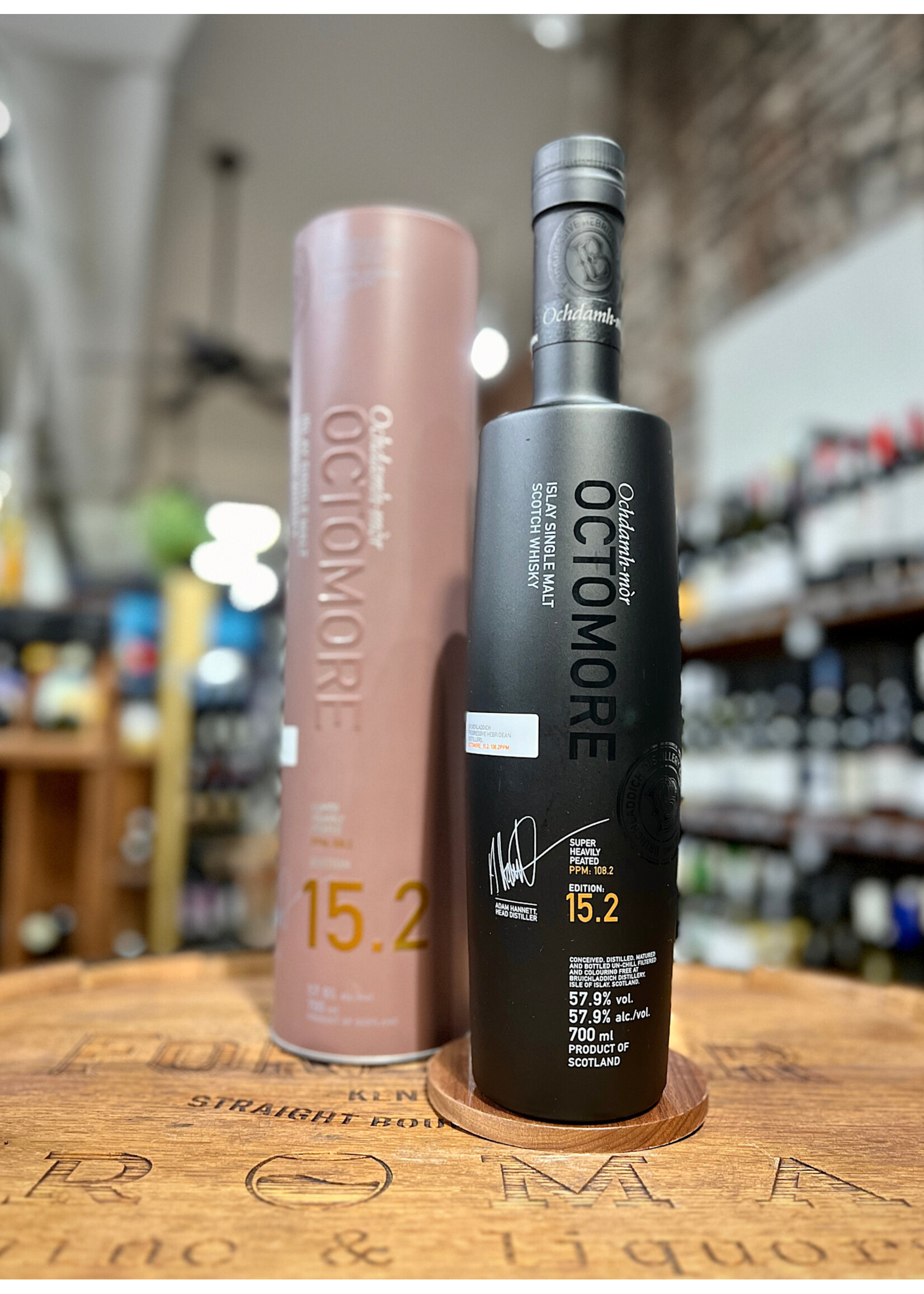 Octomore Octomore / 15.2 Edition 5 Years Old Islay Single Malt Scotch Whisky / 700mL