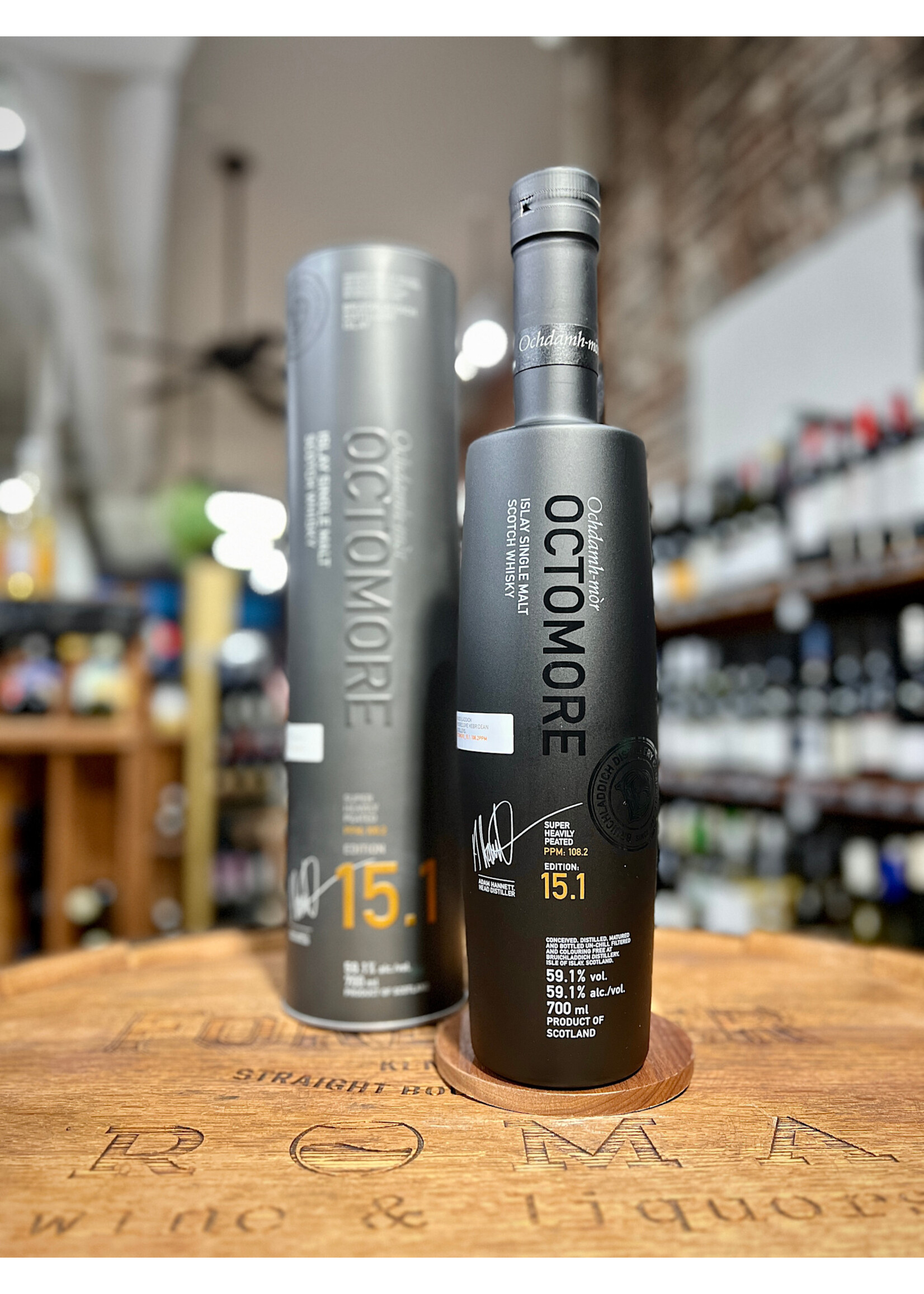 Octomore Octomore / 15.1 Edition 5 Years Old Islay Single Malt Scotch Whisky / 700mL