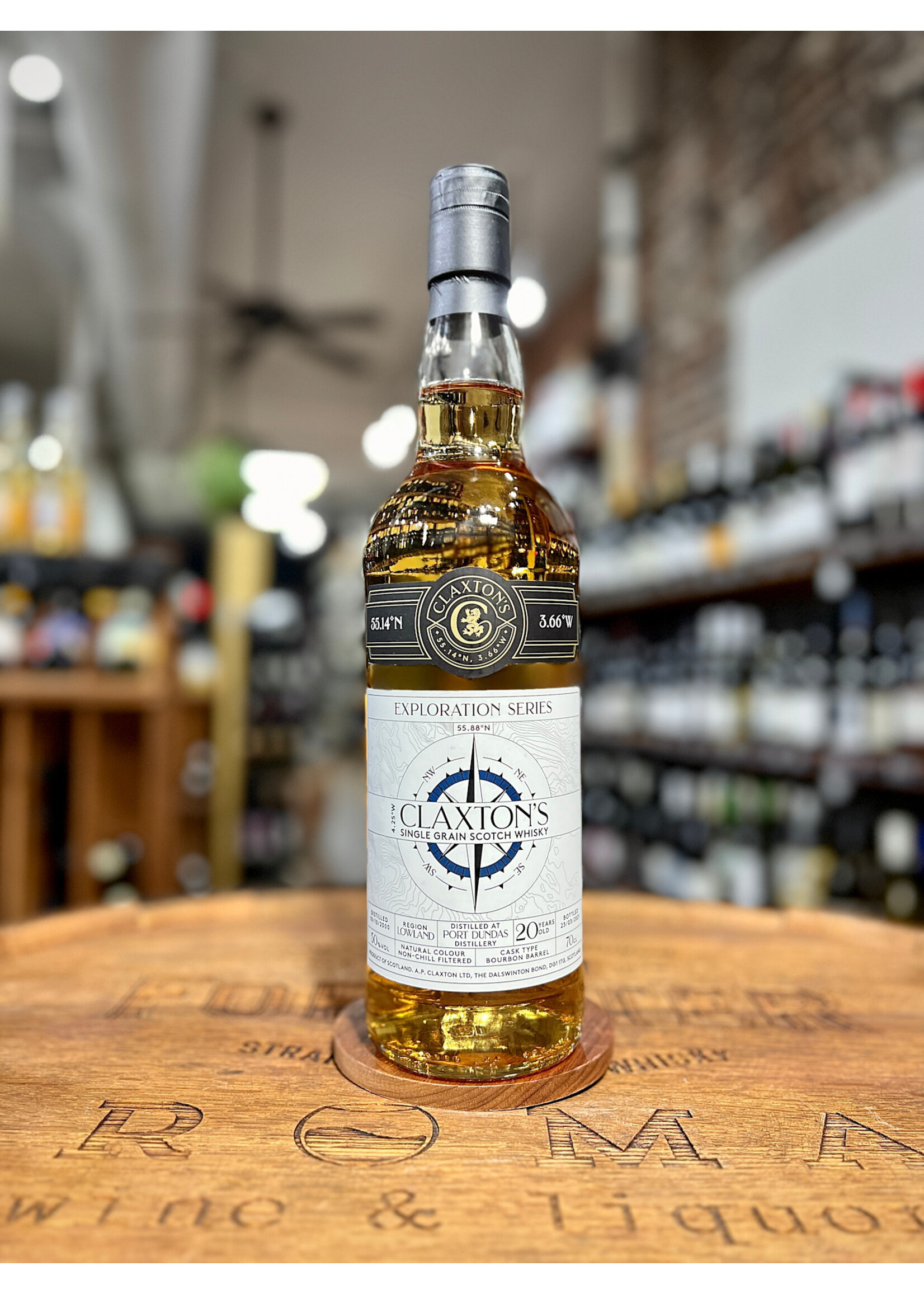 Claxton's Claxton's / Port Dundas Single Grain 20 Year 50% abv / 700mL