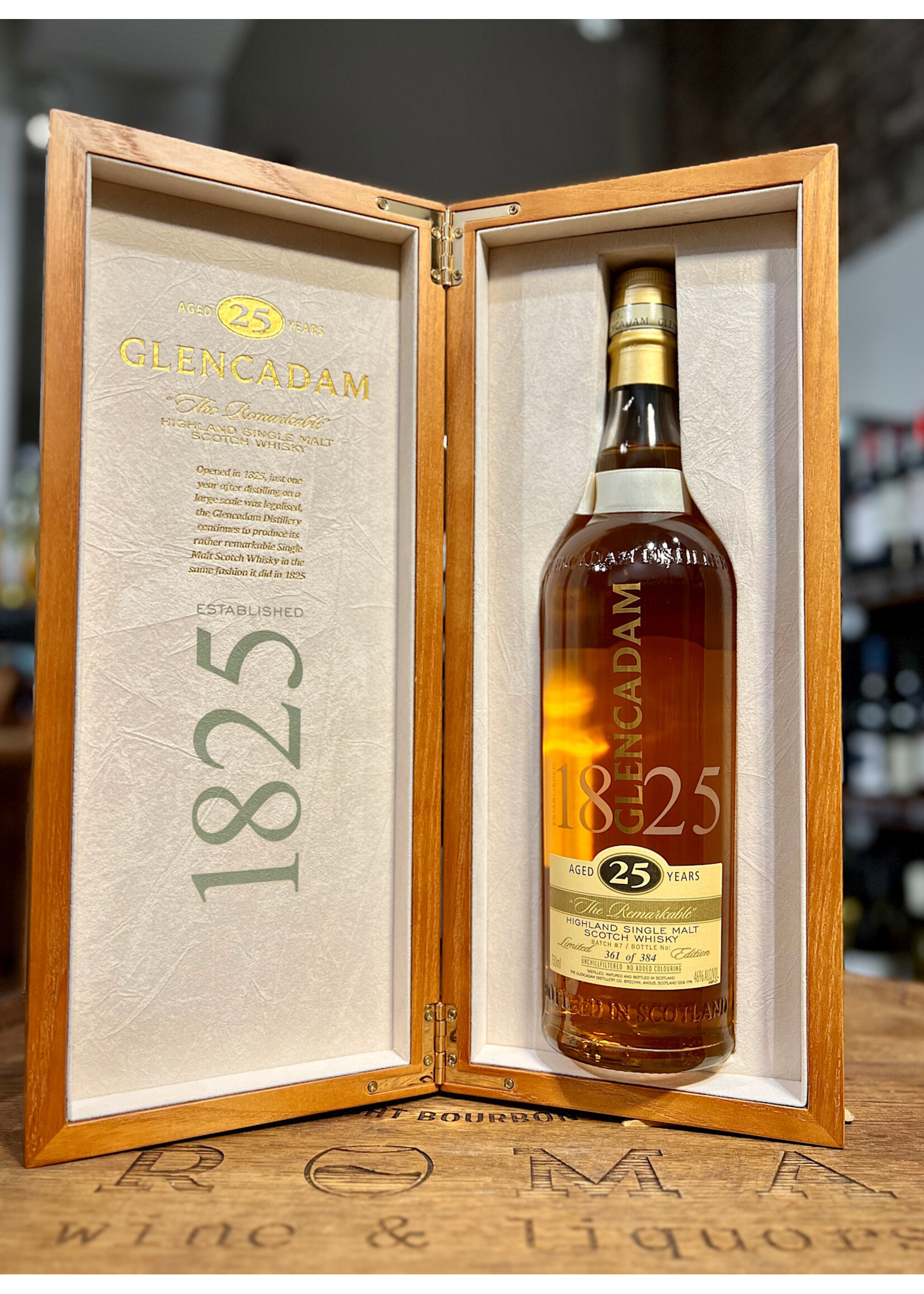 Glencadam Glencadam / 25 Year Highland Single Malt Scotch / 750mL