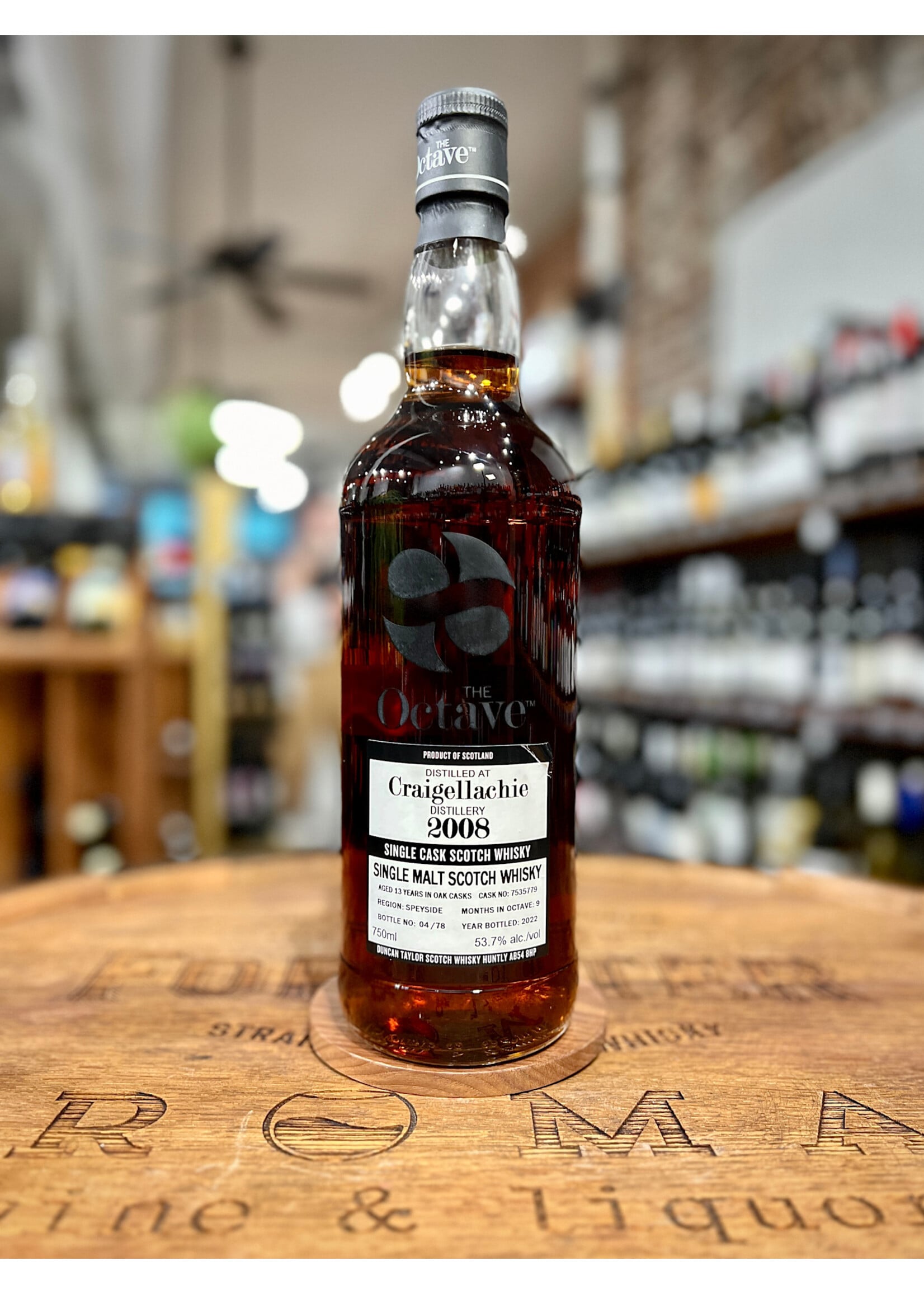 Duncan Taylor Duncan Taylor / Octave 13 Year Craigellachie Single Malt Scotch Whisky / 750mL