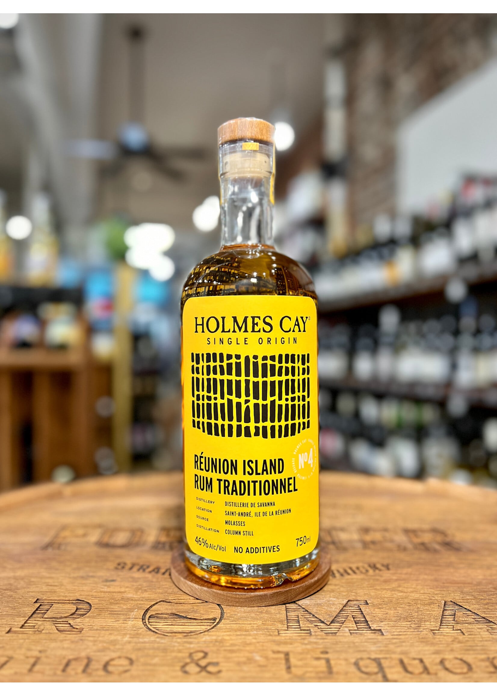 Holmes Cay Holmes Cay / Limited Release Réunion Island Traditionnel Rum Single Origin Edition No.4 / 750mL