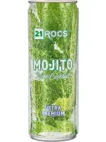 21 Rocs / Mojito Ultra Premium / Single 12oz Can