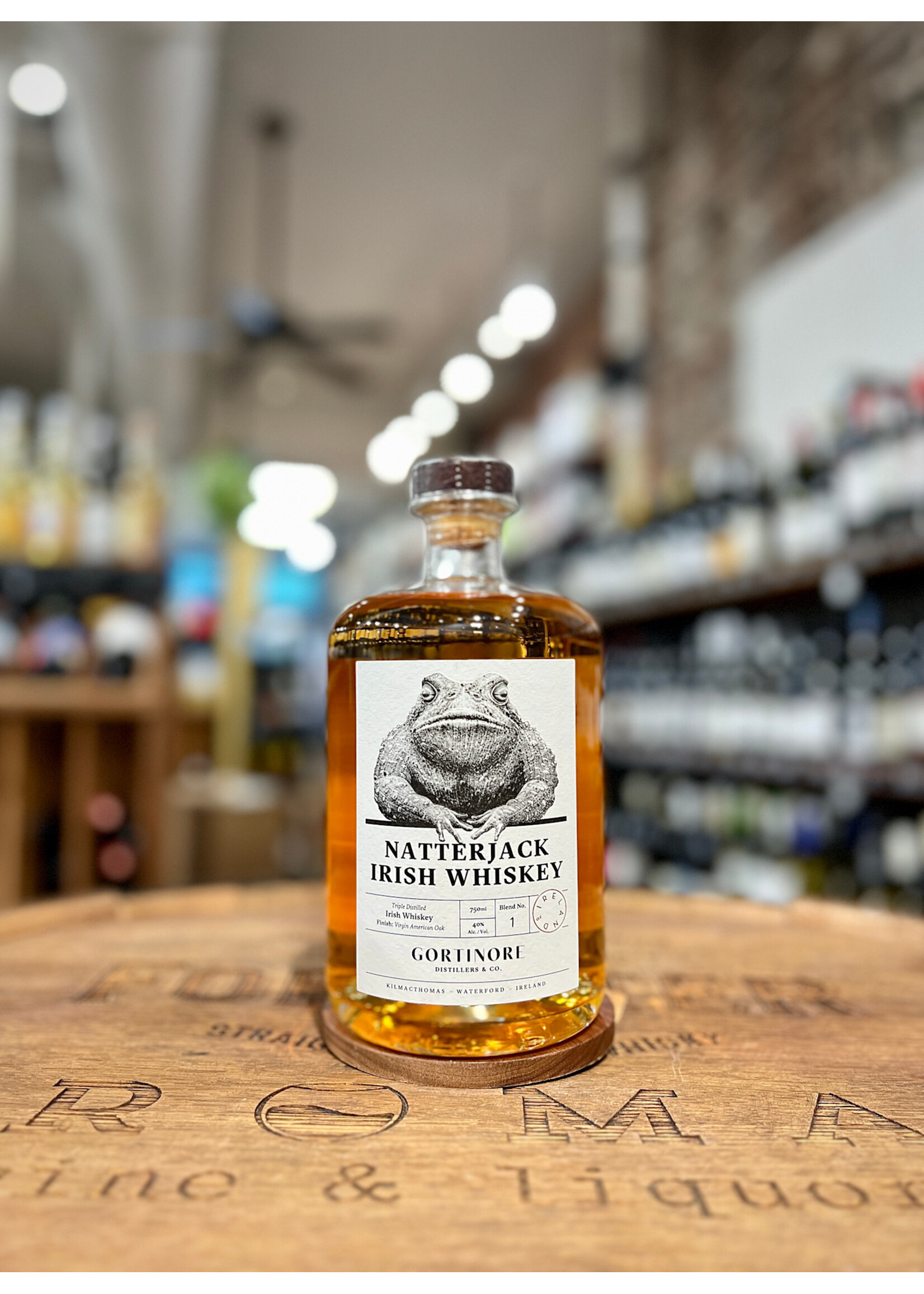 Natterjack Natterjack / Irish Whiskey 40% abv / 750mL