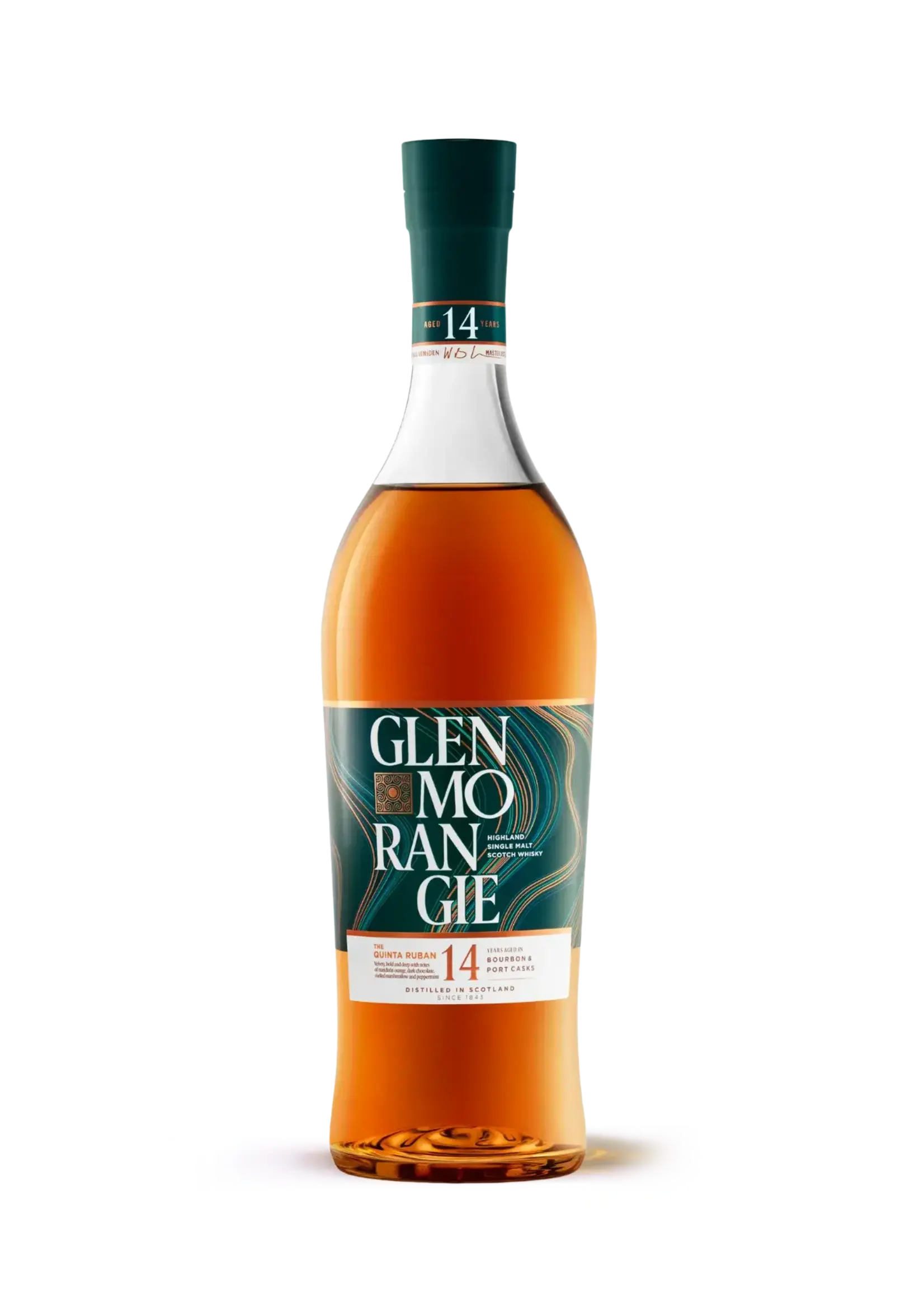 Glenmorangie Glenmorangie / The Quinta Ruban Port Cask 14 Year Old Single Malt Scotch Whisky / 100mL