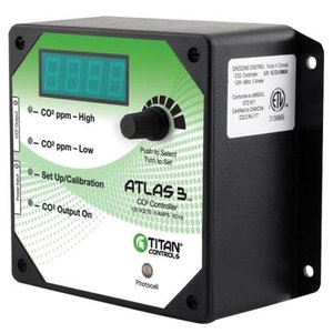 Titan Controls Titan Controls Atlas 3 - Day/Night CO2 Monitor/Controller