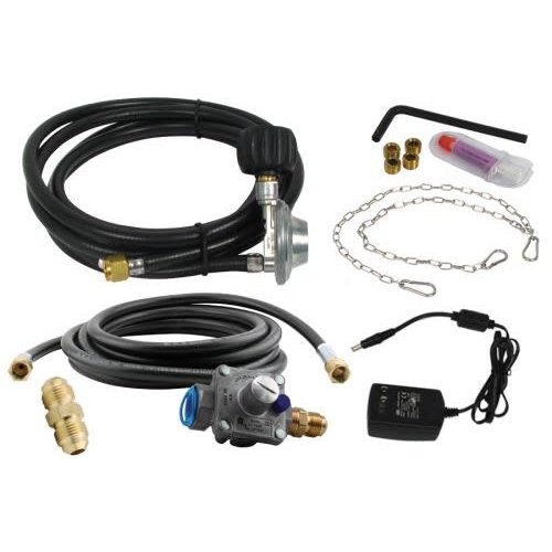 Titan Controls Titan Controls NG Hose and Regulator Kit - 12 ft